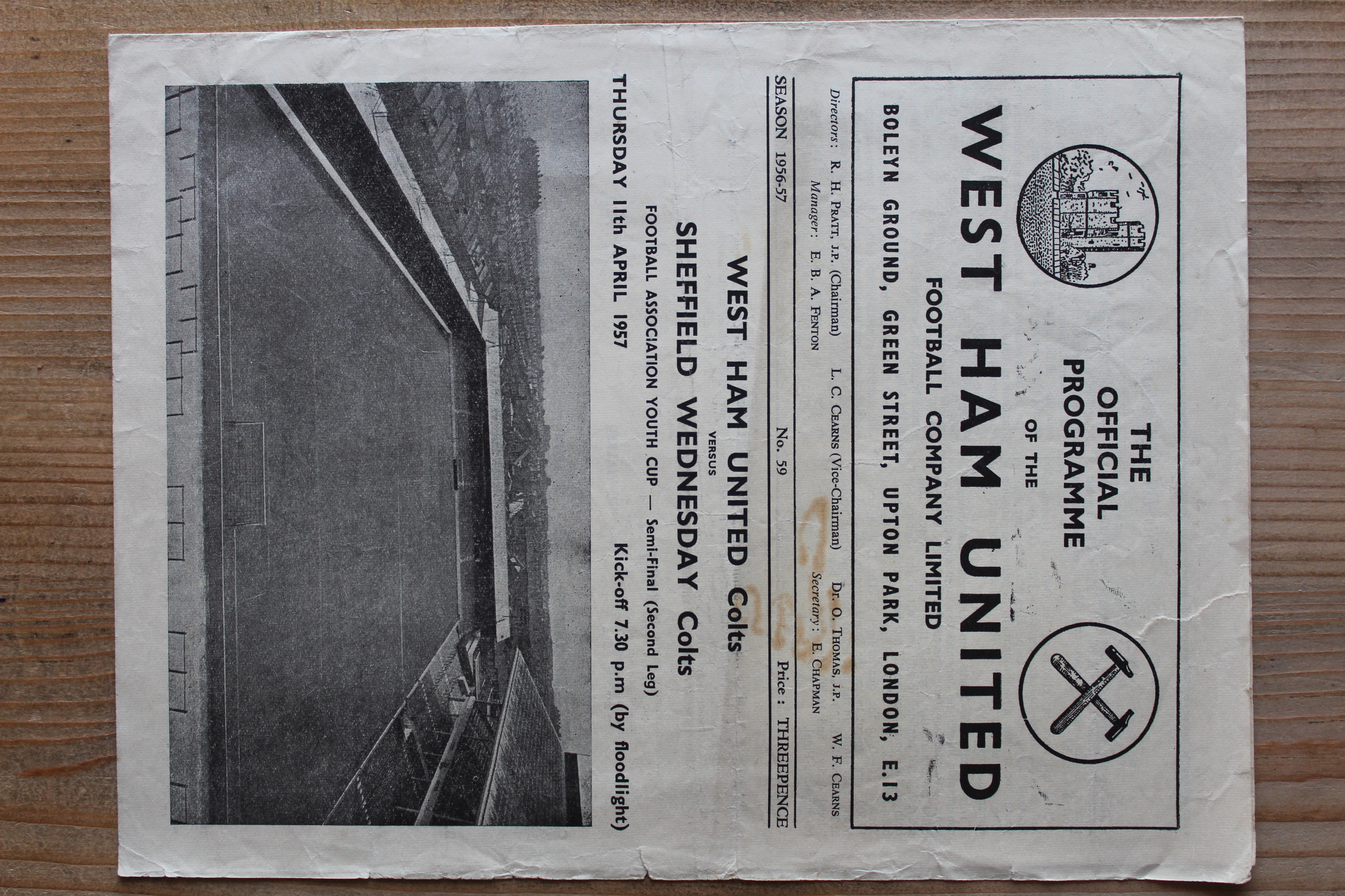 West Ham United FC v Sheffield Wednesday FC 