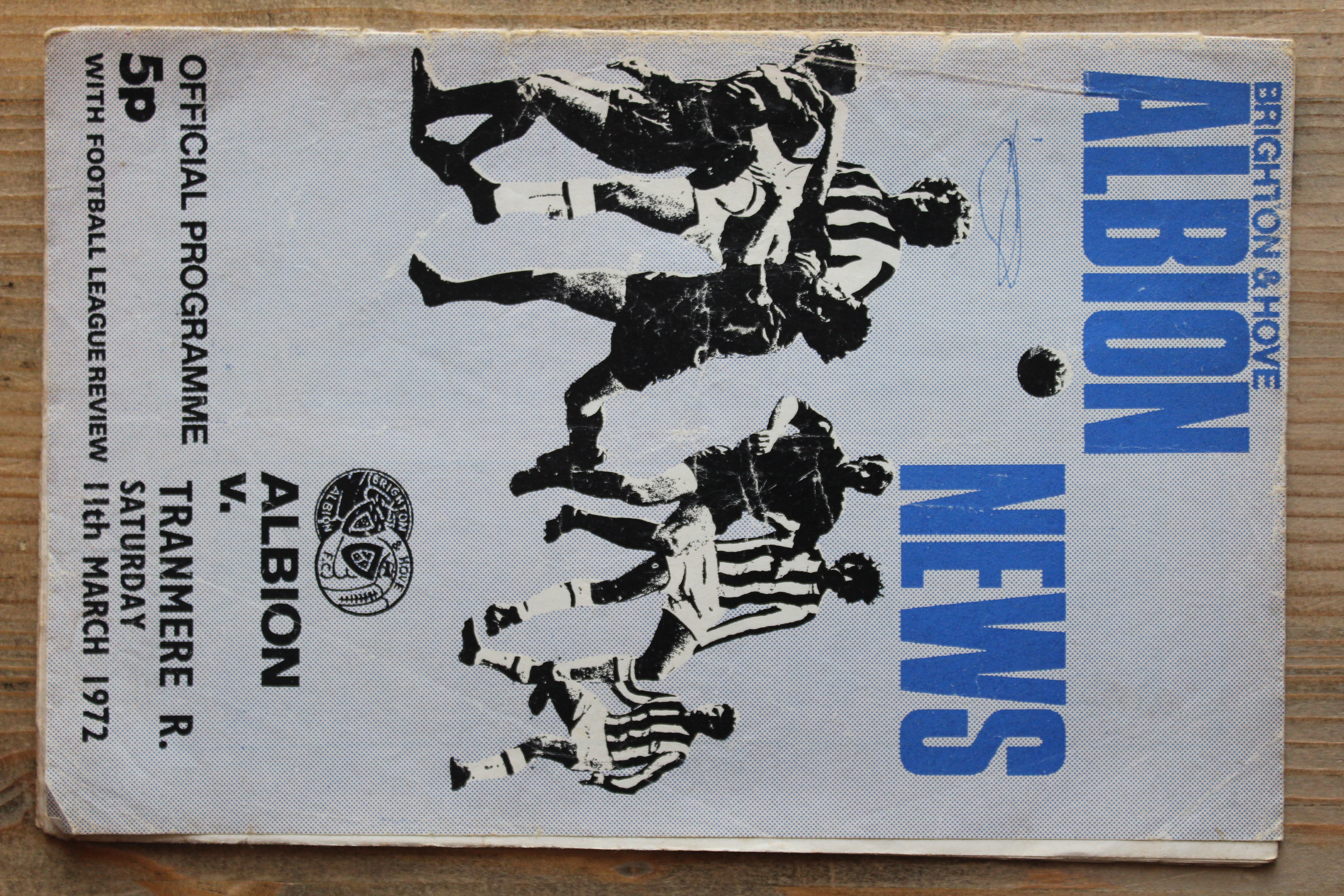 Brighton & Hove Albion FC v Tranmere Rovers FC
