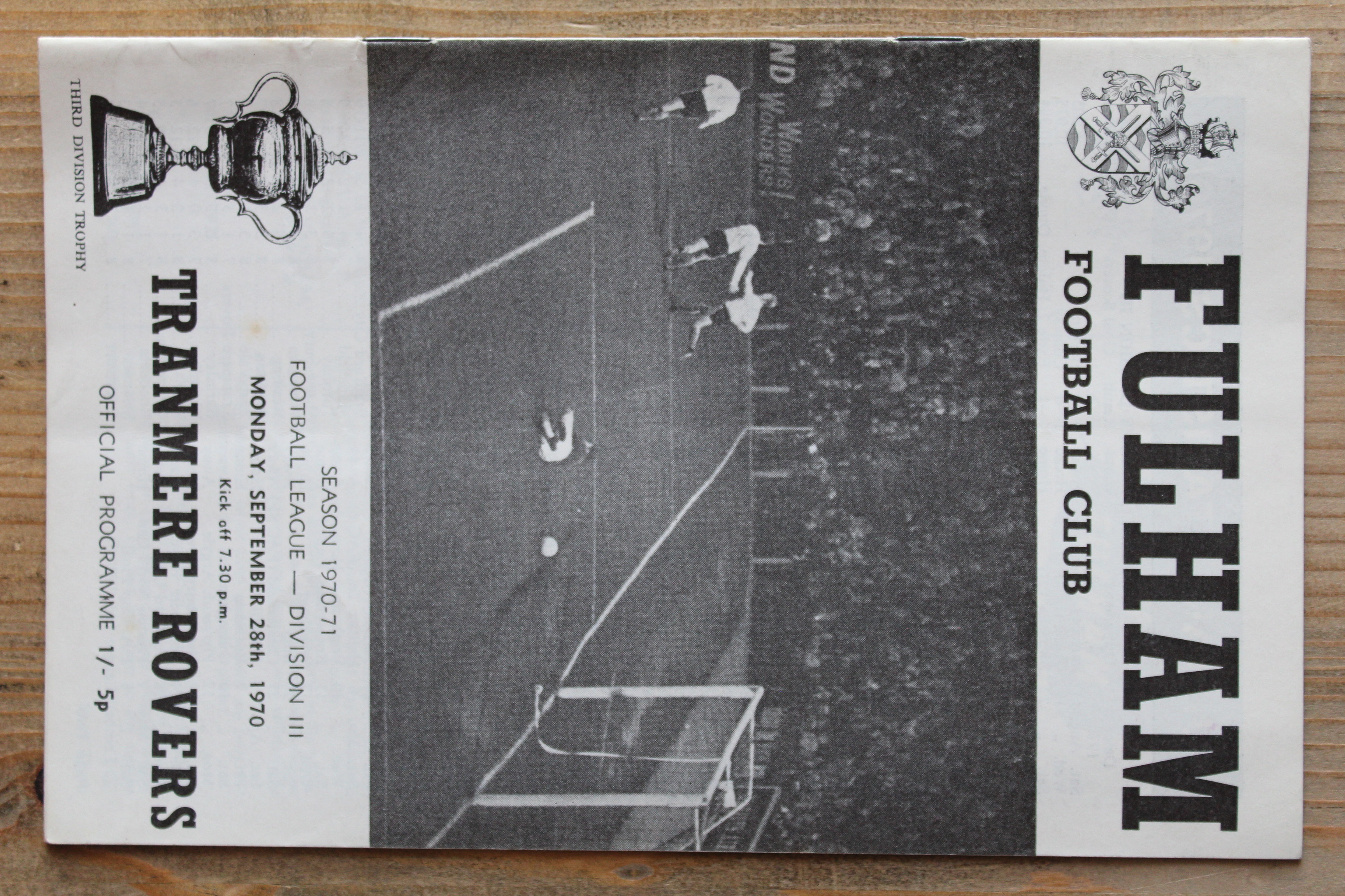 Fulham FC v Tranmere Rovers FC