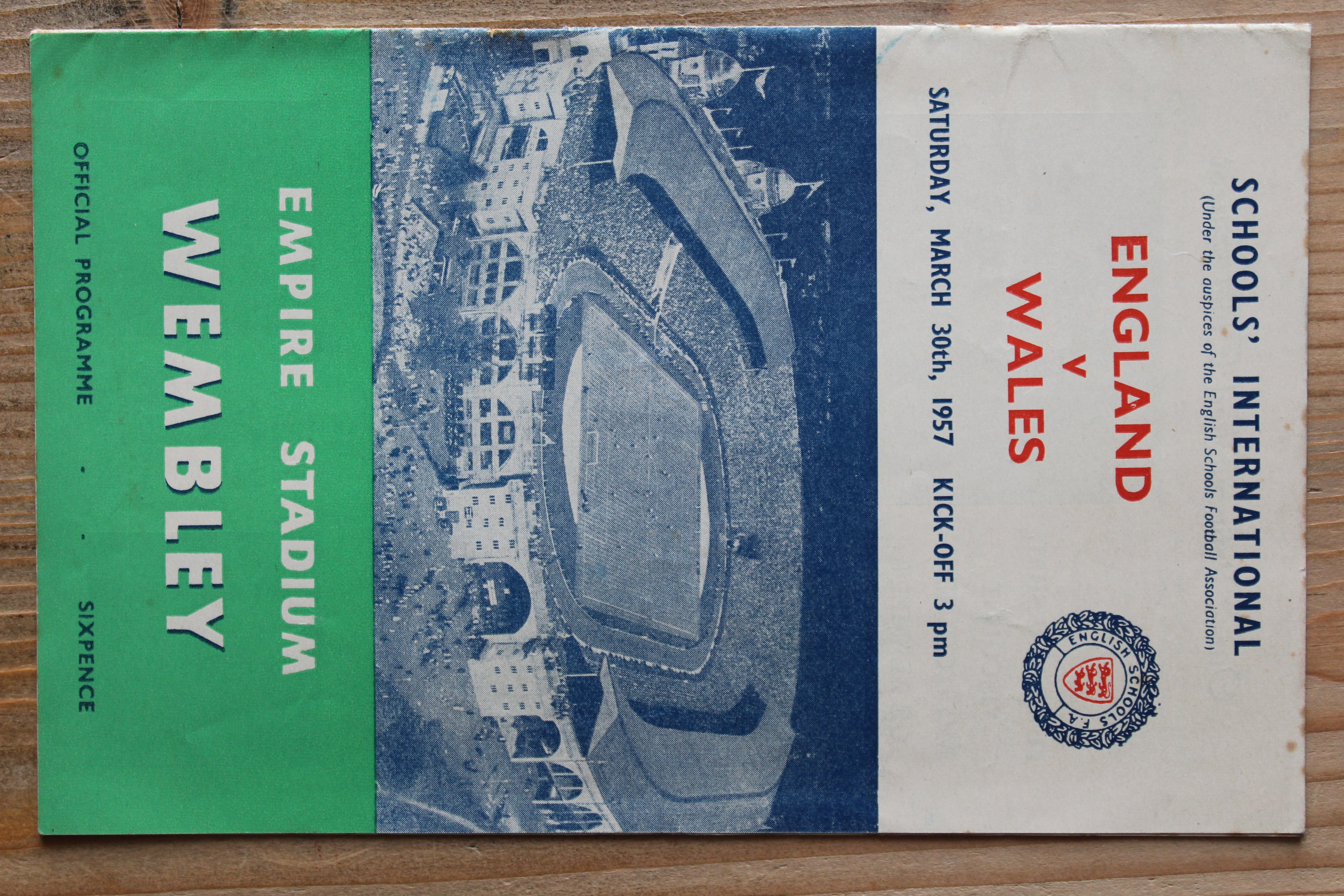 England (Schools) v Wales (Schools)
