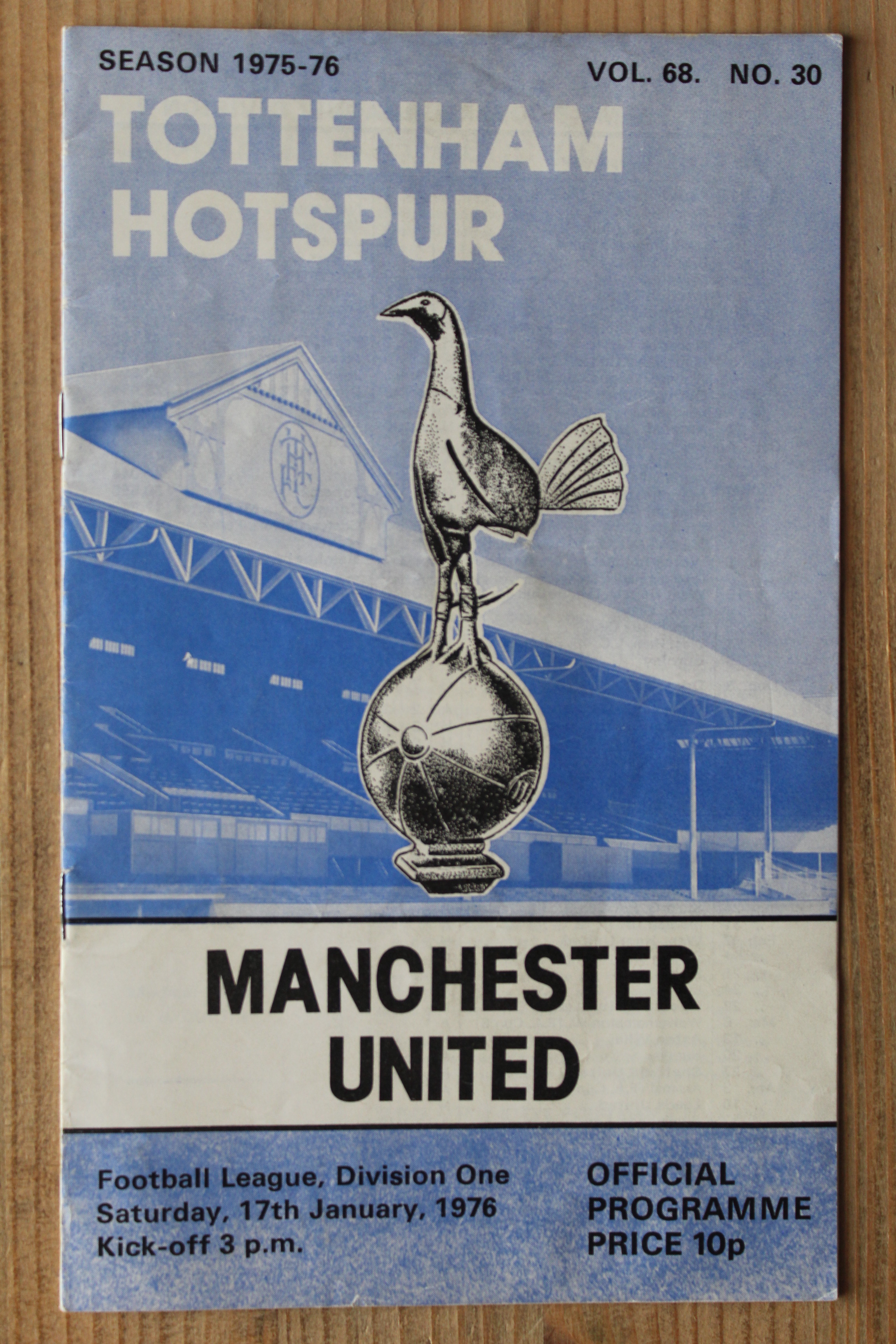 Tottenham Hotspur FC v Manchester United FC