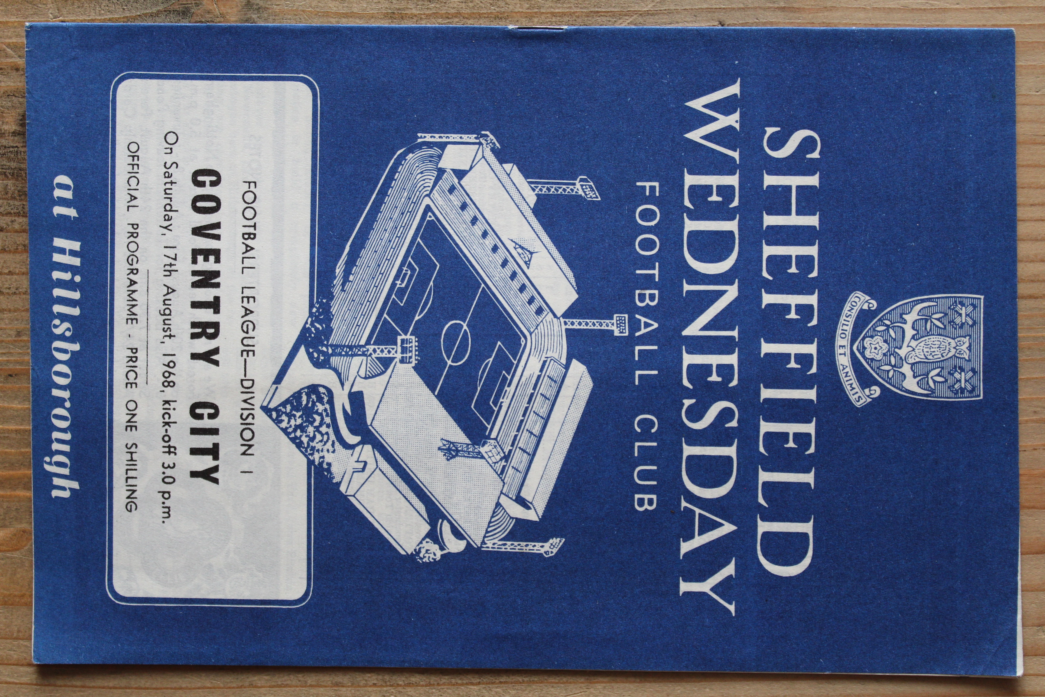 Sheffield Wednesday FC  v Coventry City FC