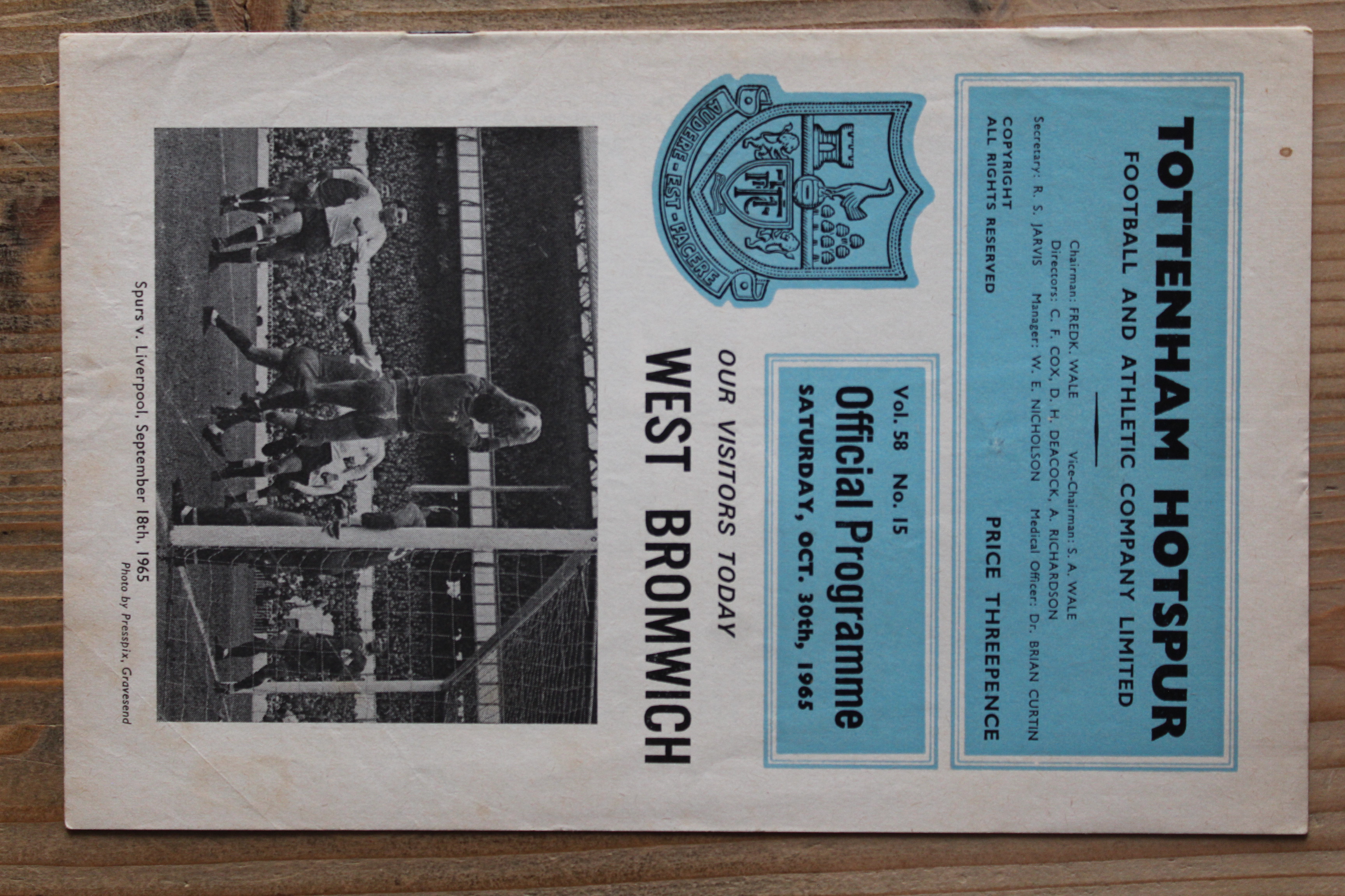 Tottenham Hotspur FC v West Bromwich Albion FC 