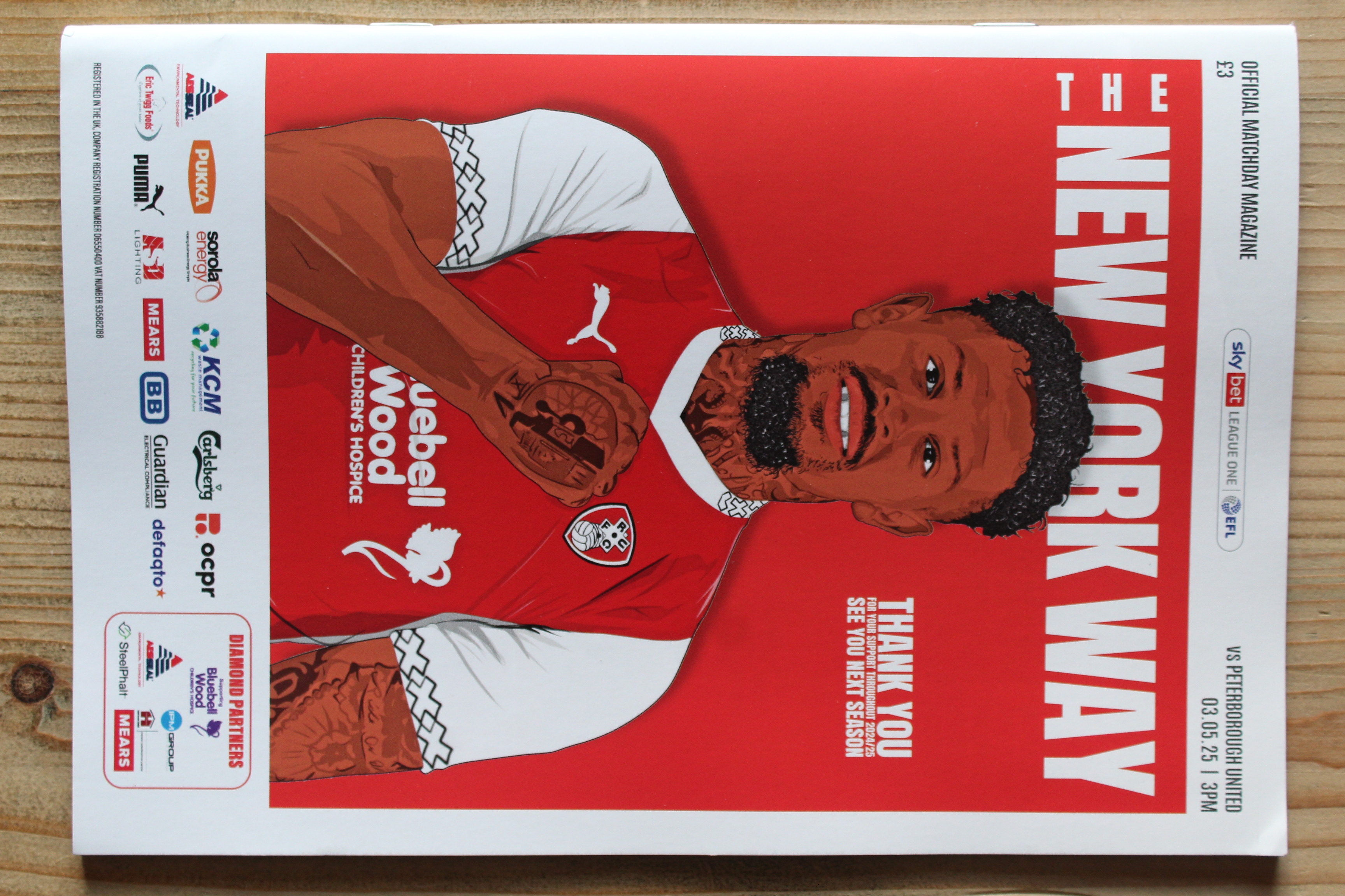 Rotherham United FC v Peterborough United FC