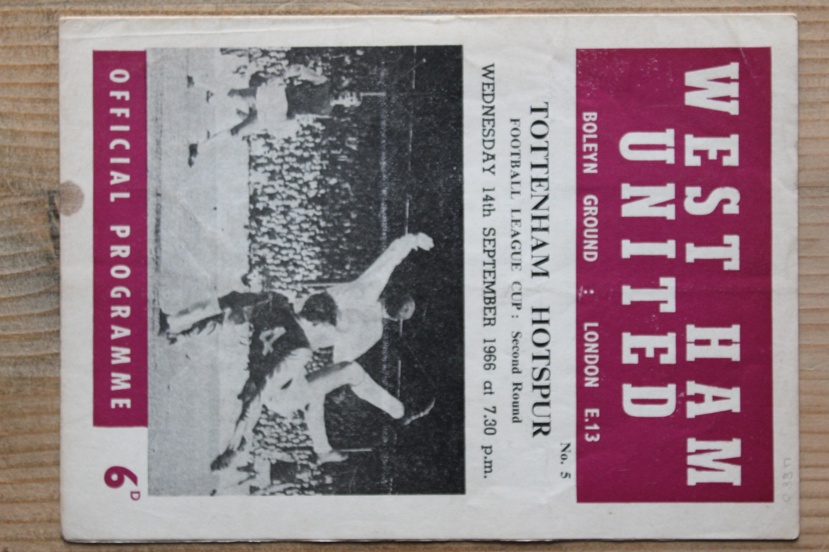 West Ham United FC v Tottenham Hotspur FC