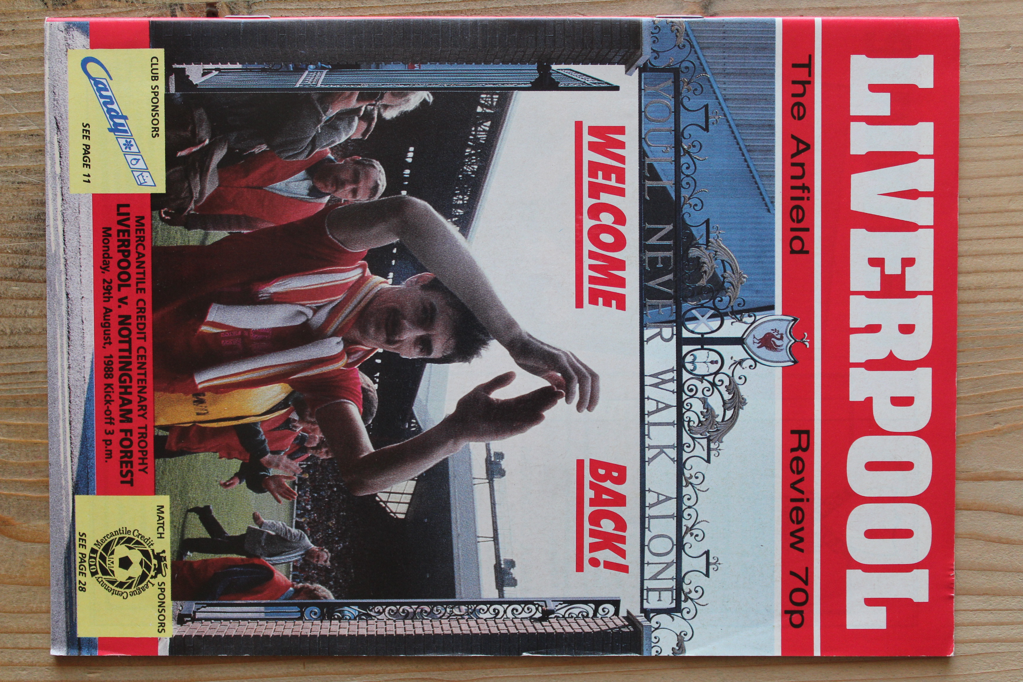 Liverpool FC v Nottingham Forest FC