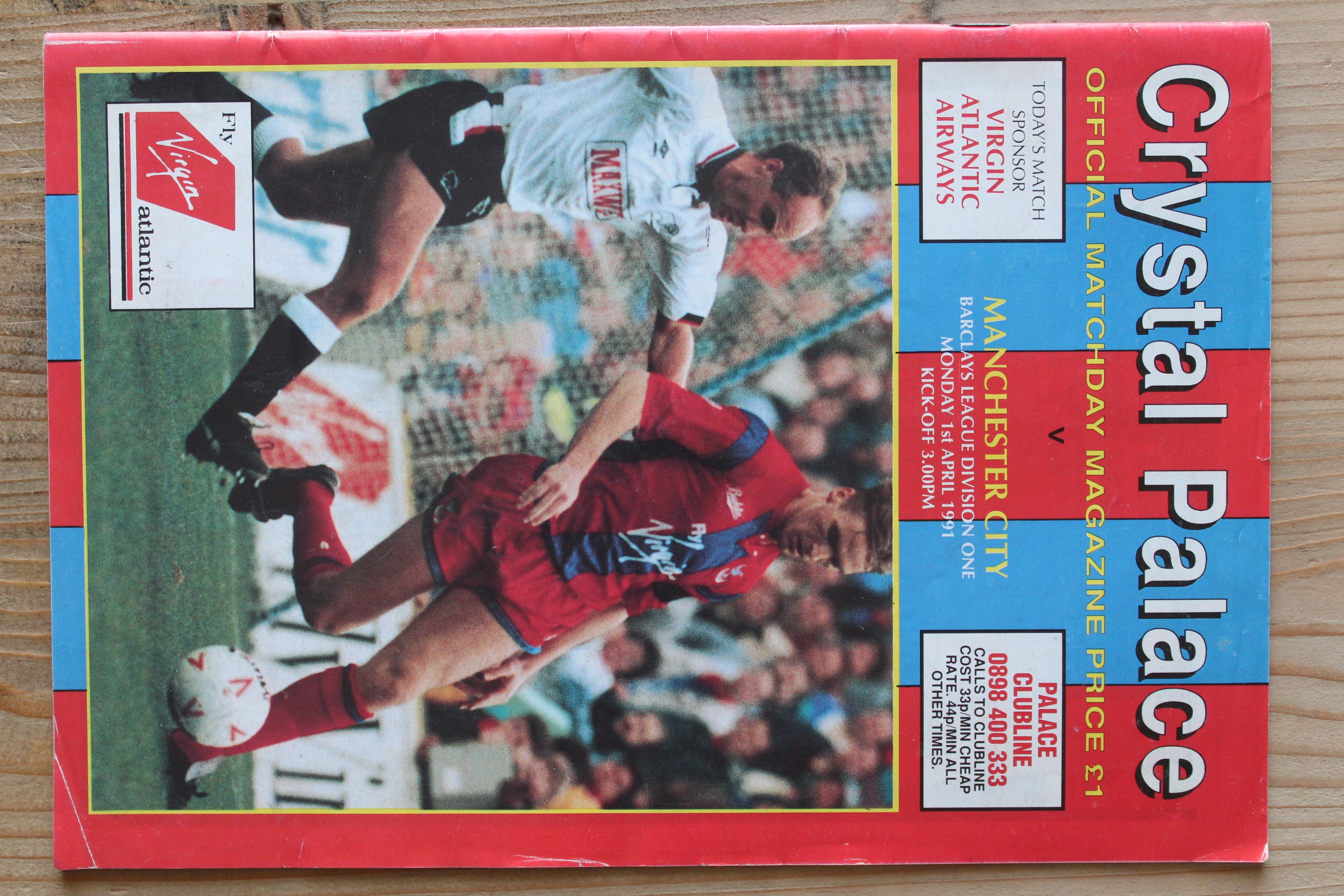 Crystal Palace FC v Manchester City FC