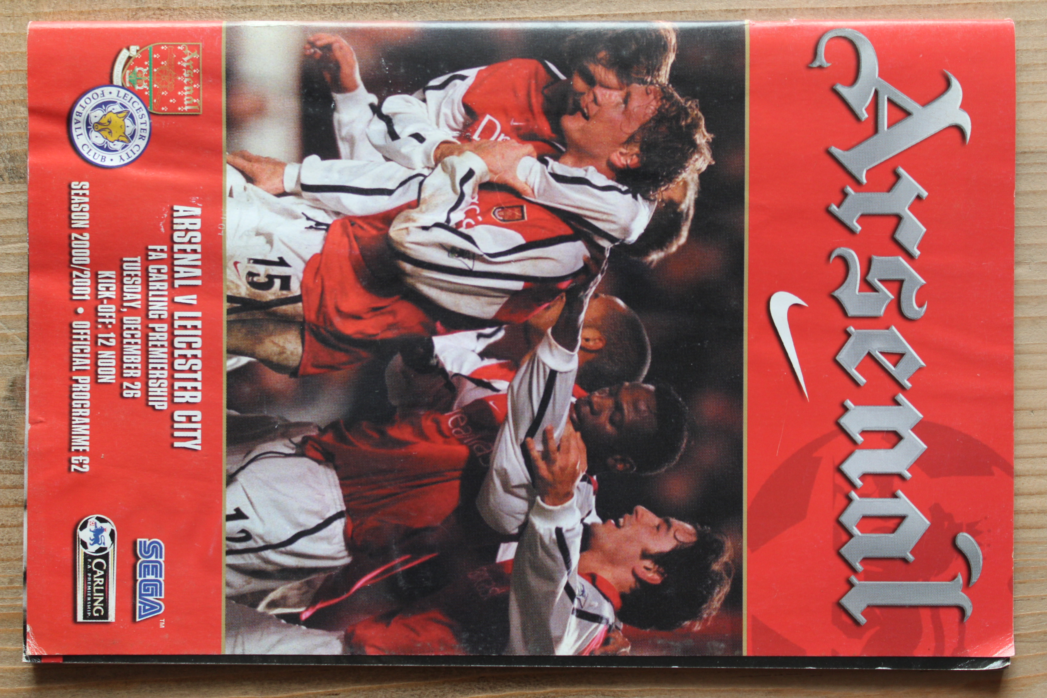 Arsenal FC v Leicester City FC