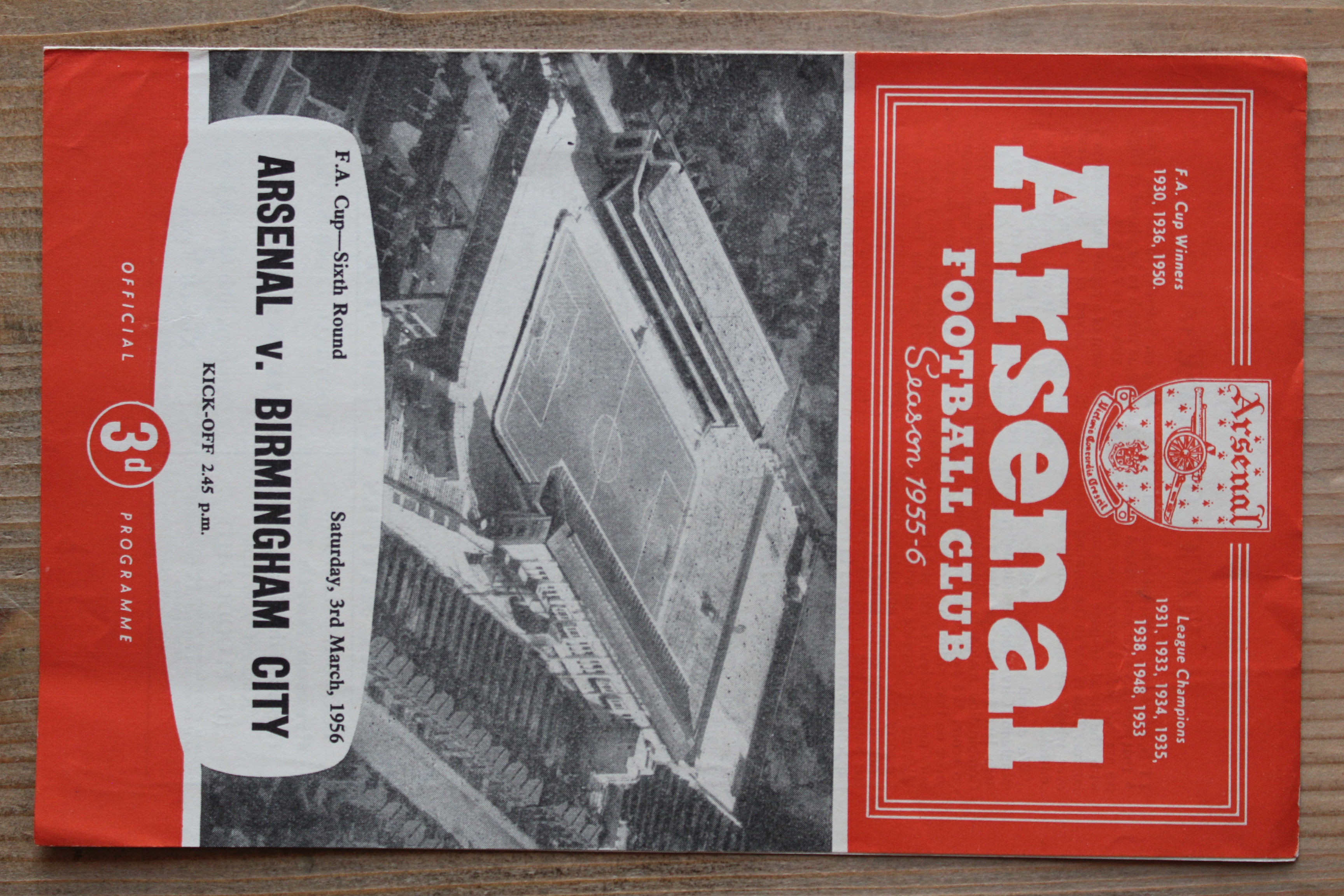 Arsenal FC v Birmingham City FC