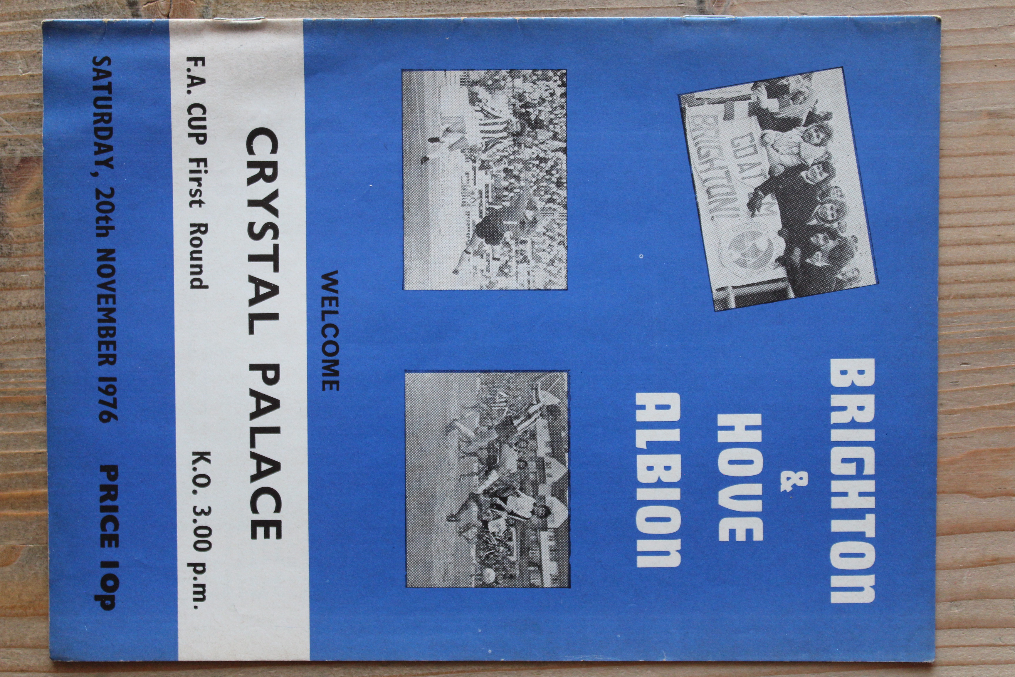 Brighton & Hove Albion FC v Crystal Palace FC
