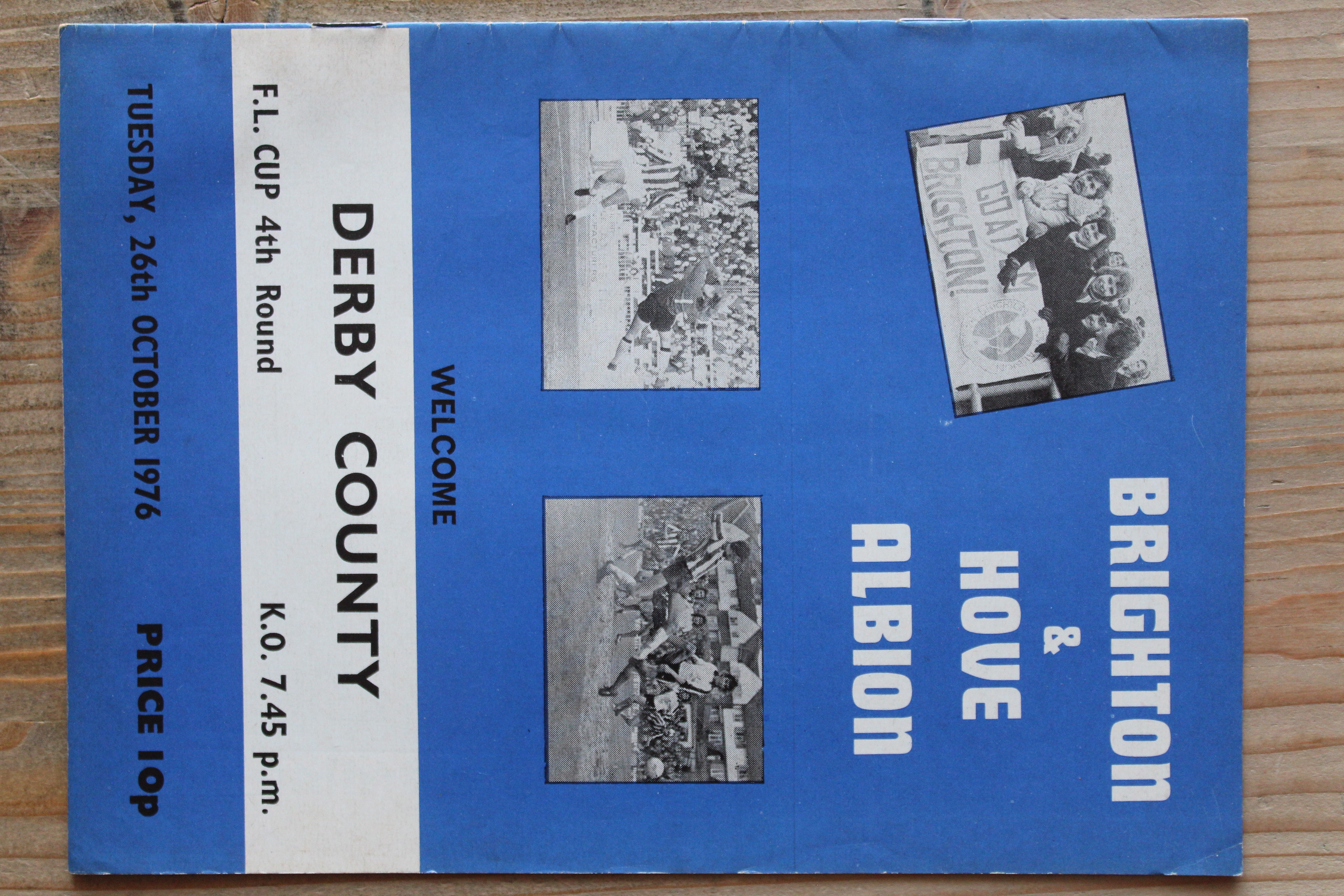 Brighton & Hove Albion FC v Derby County FC
