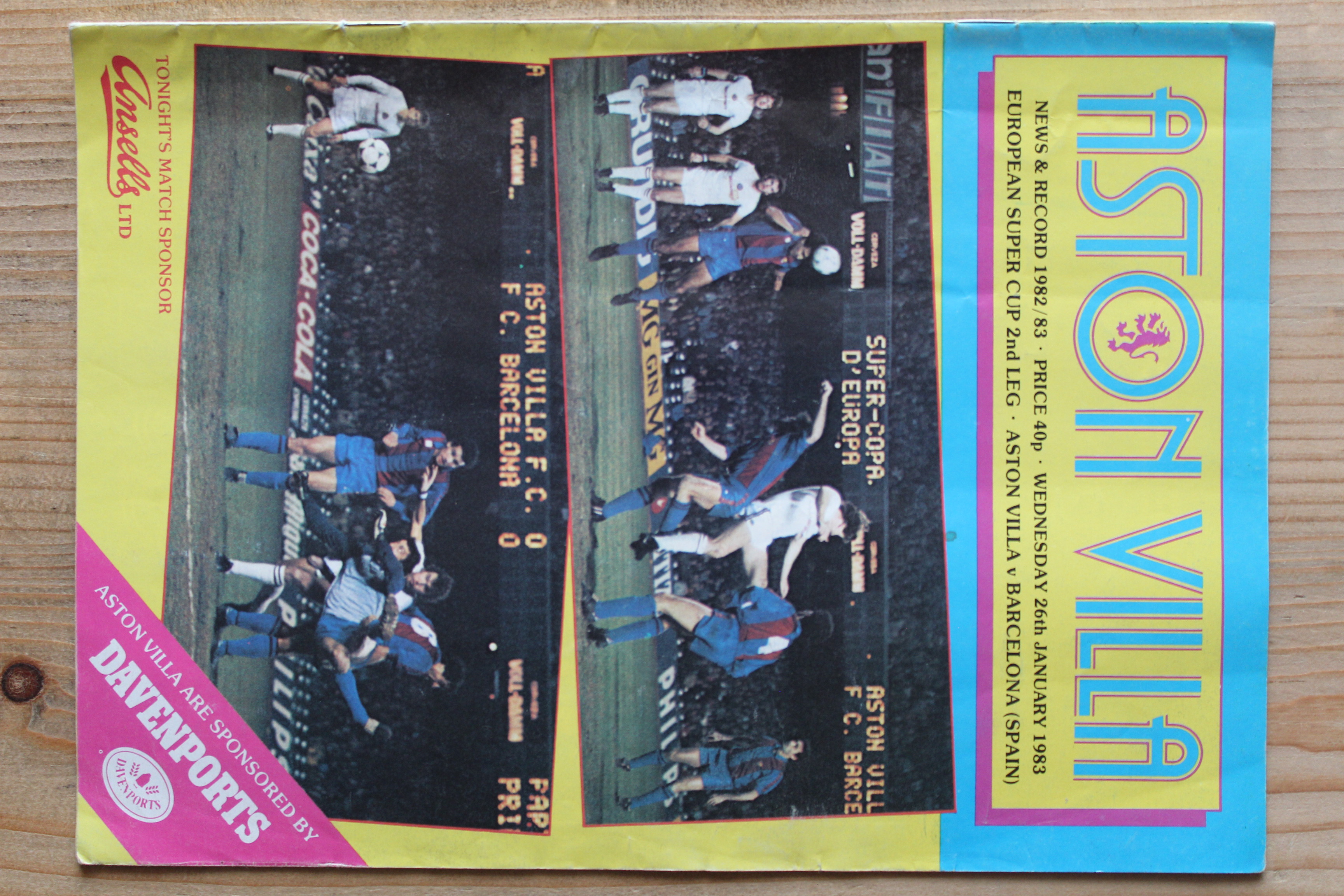 Aston Villa FC v Barcelona