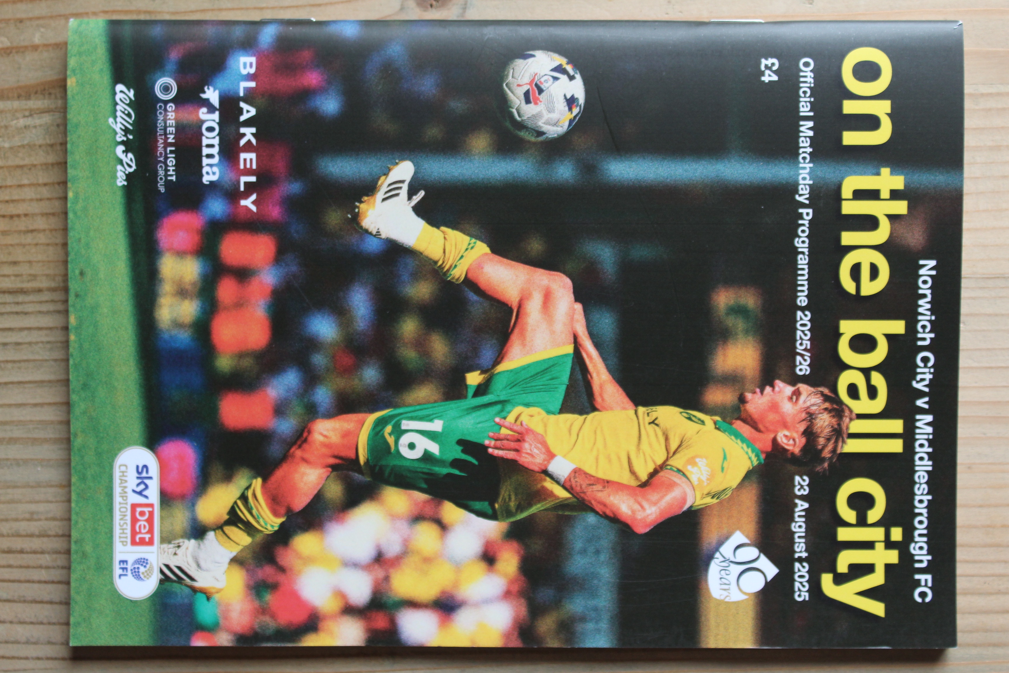 Norwich City FC v Middlesbrough FC
