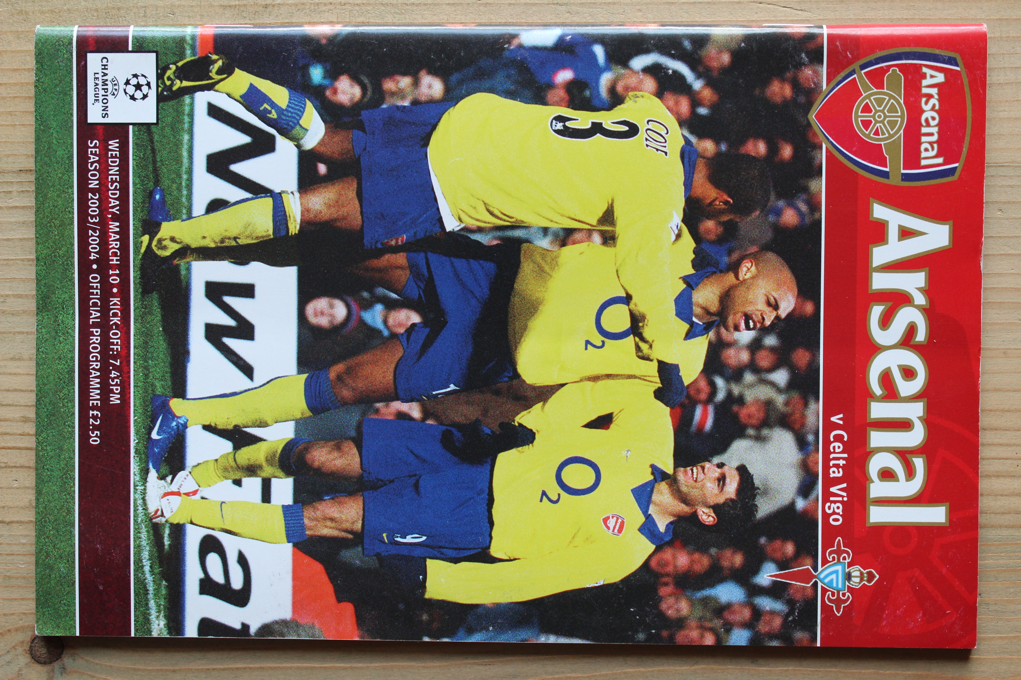 Arsenal FC v Celta Vigo