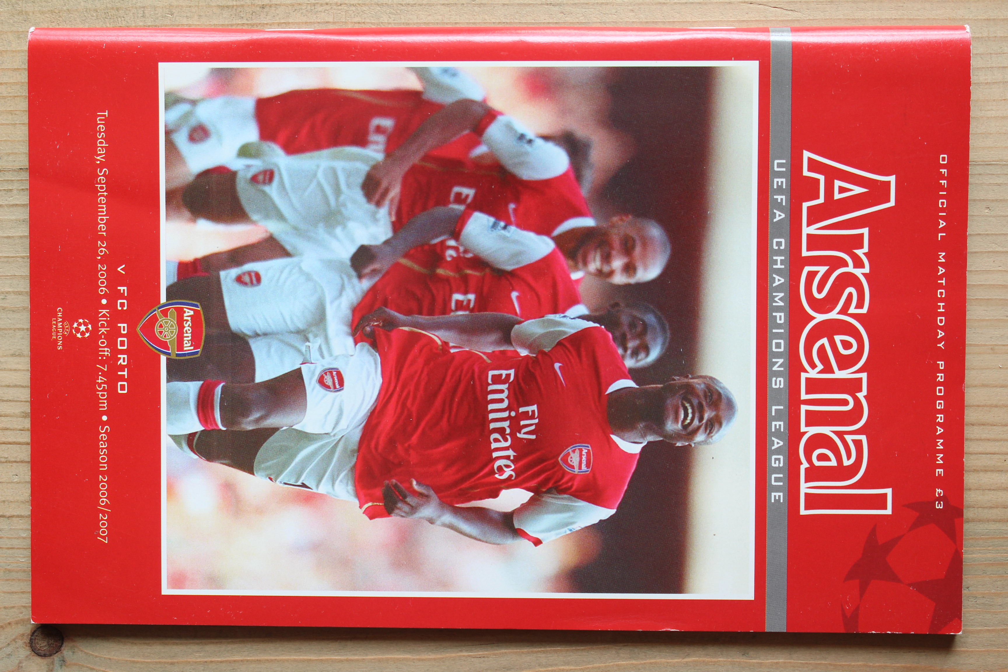 Arsenal FC v FC Porto