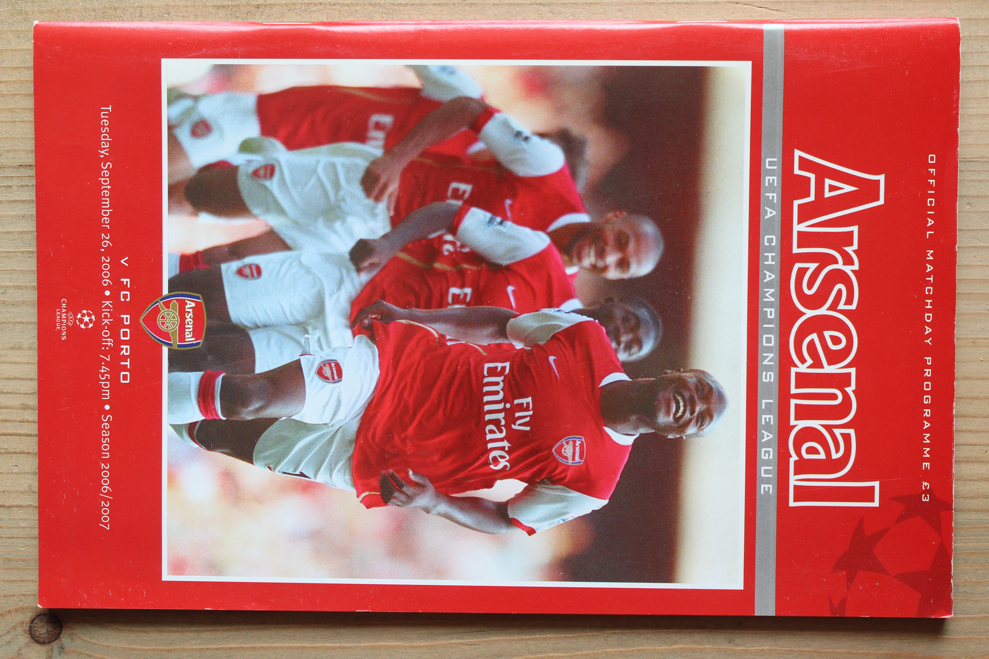Arsenal FC v FC Porto