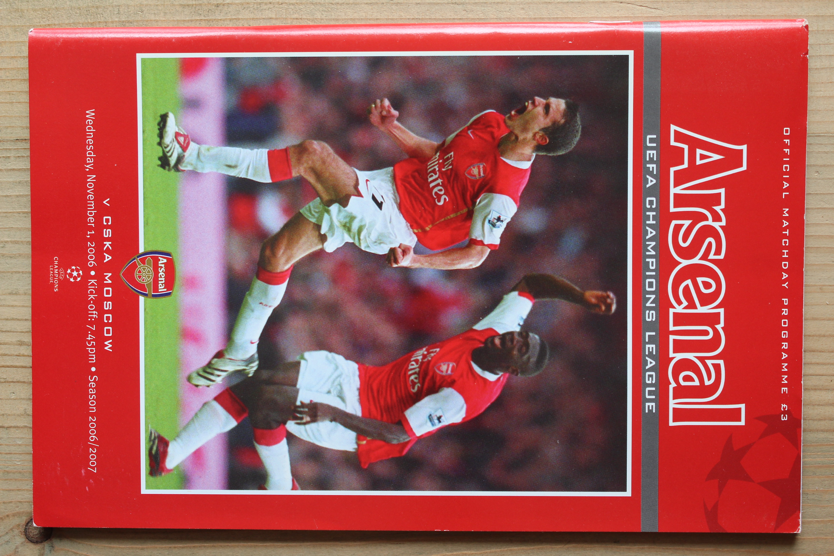 Arsenal FC v C.S.K.A Moscow