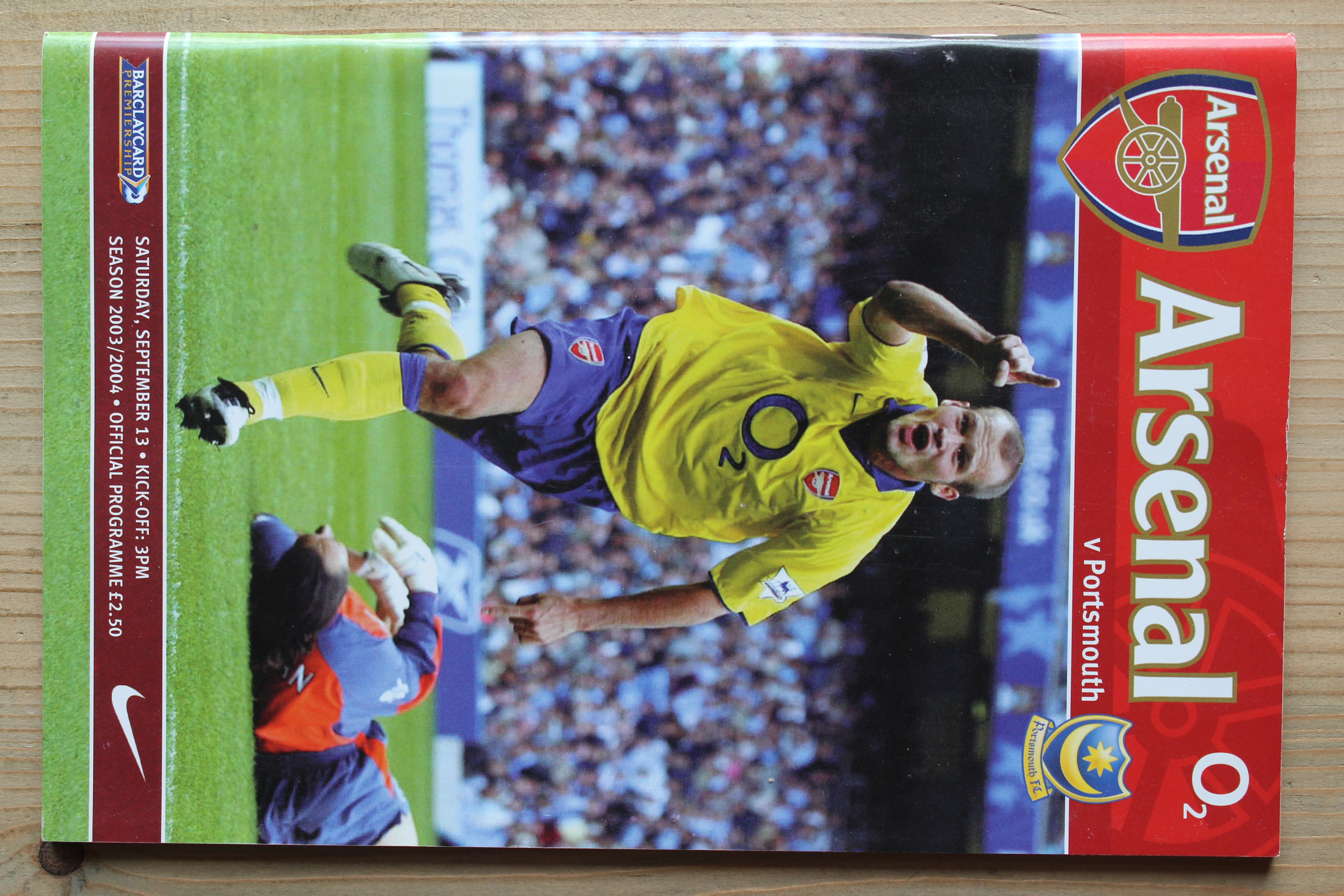 Arsenal FC v Portsmouth FC