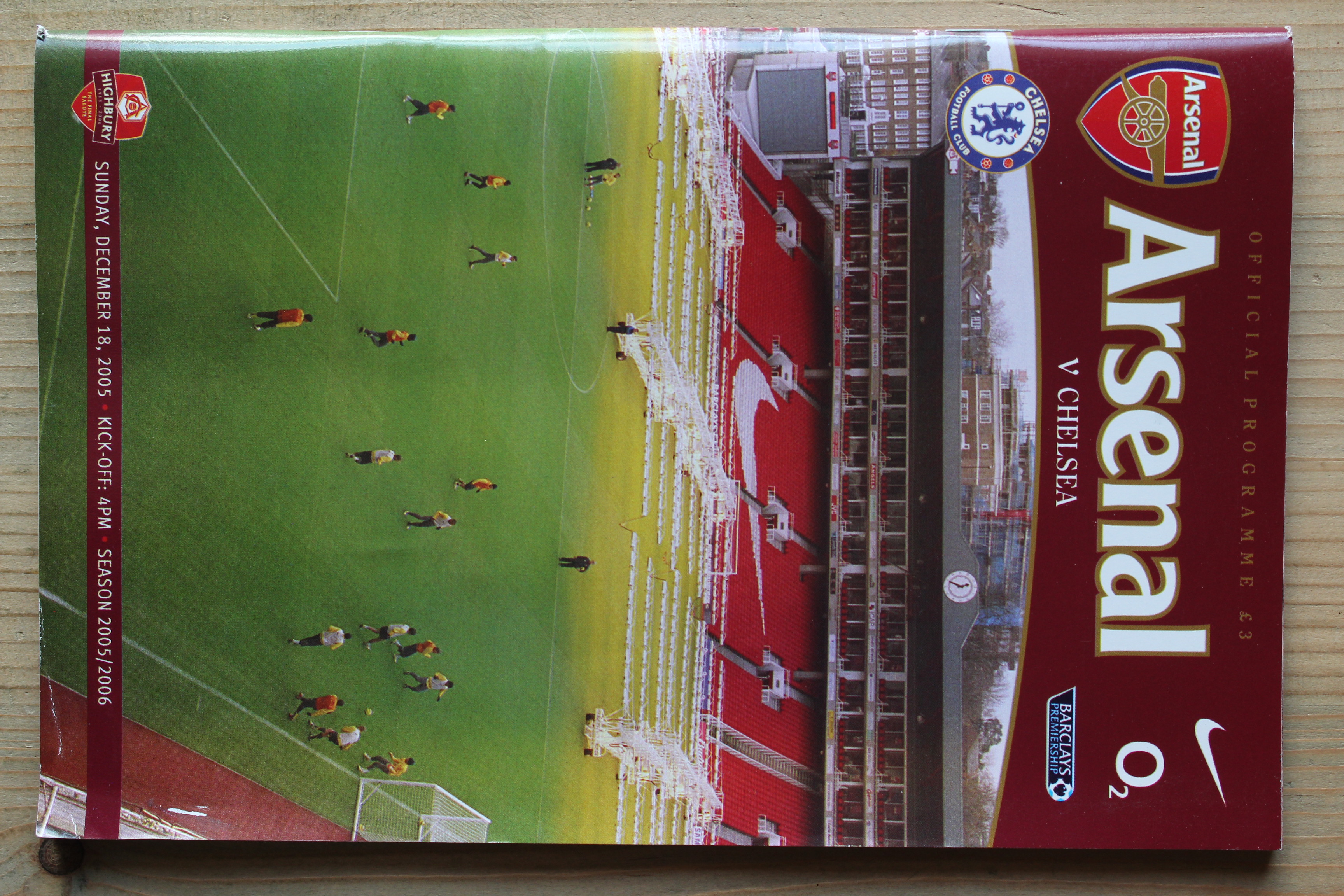 Arsenal FC v Chelsea FC