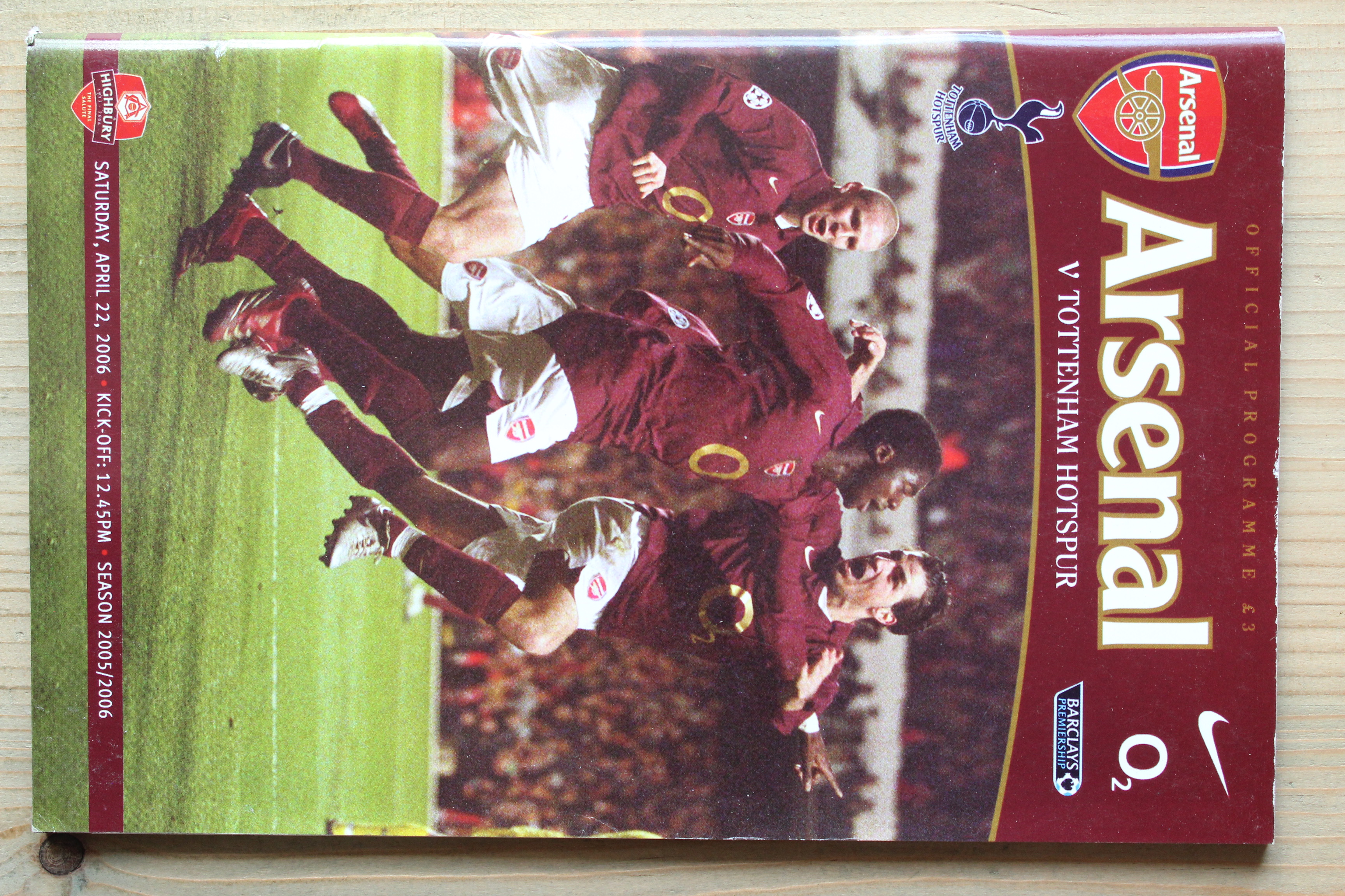 Arsenal FC v Tottenham Hotspur FC