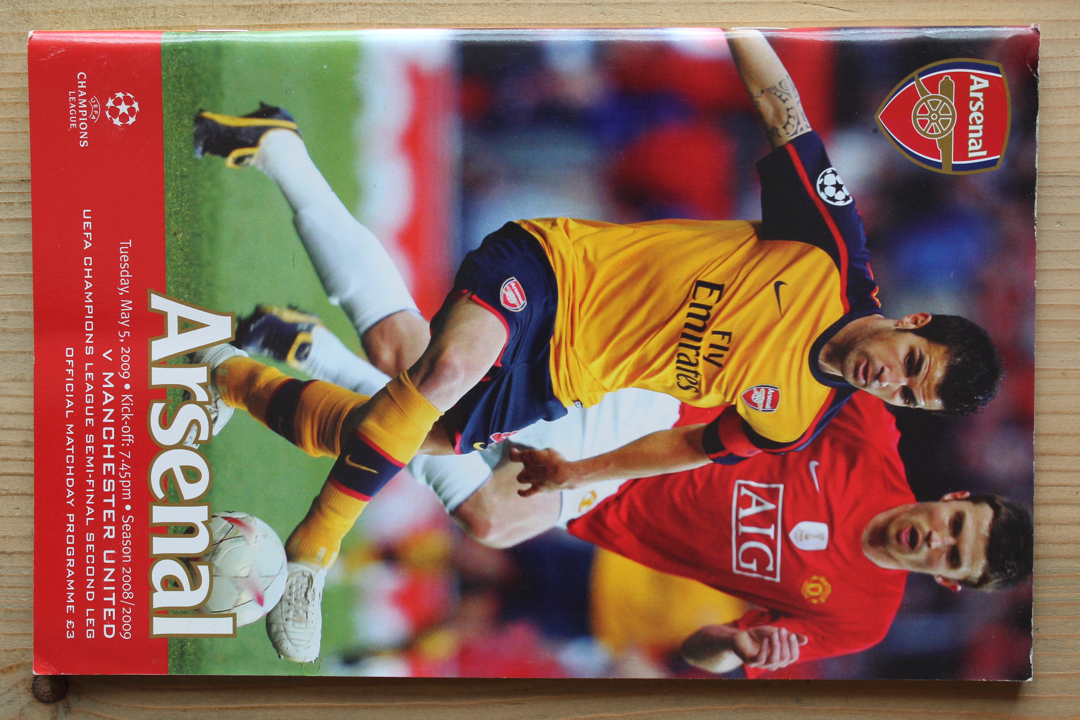 Arsenal FC v Manchester United FC