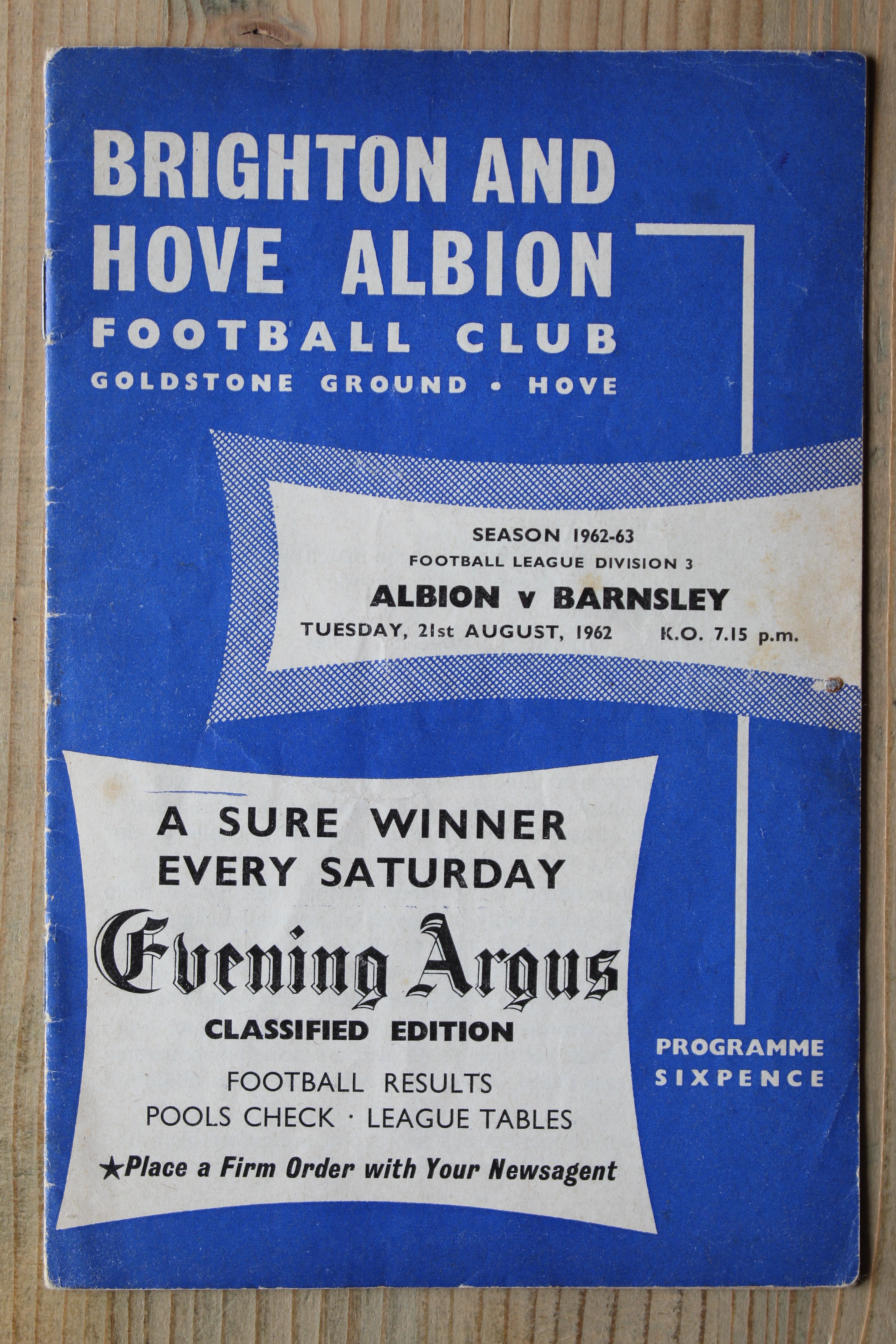Brighton & Hove Albion FC v Barnsley FC