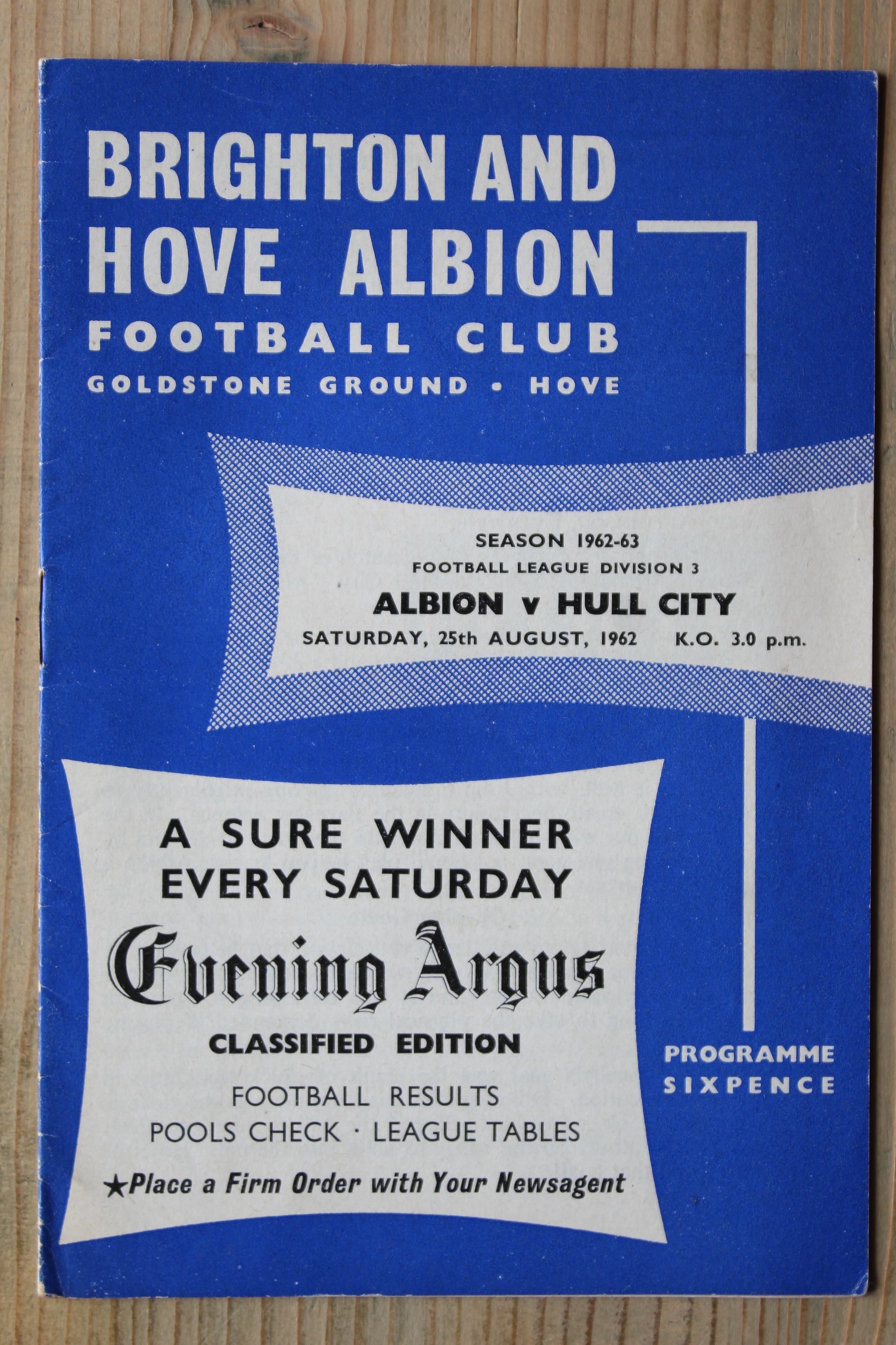Brighton & Hove Albion FC v Hull City FC