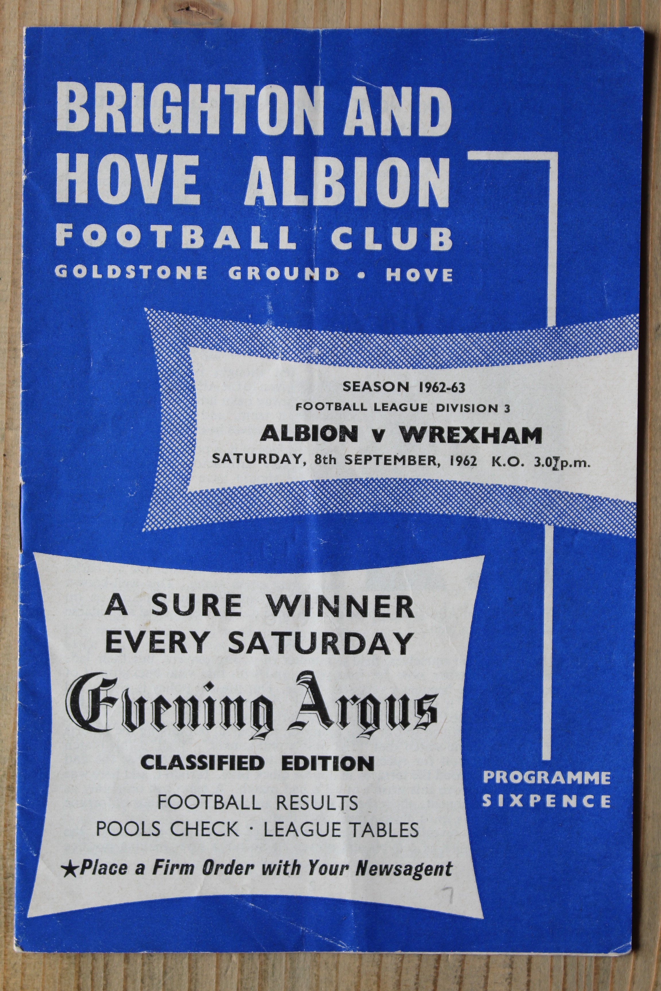 Brighton & Hove Albion FC v Wrexham FC