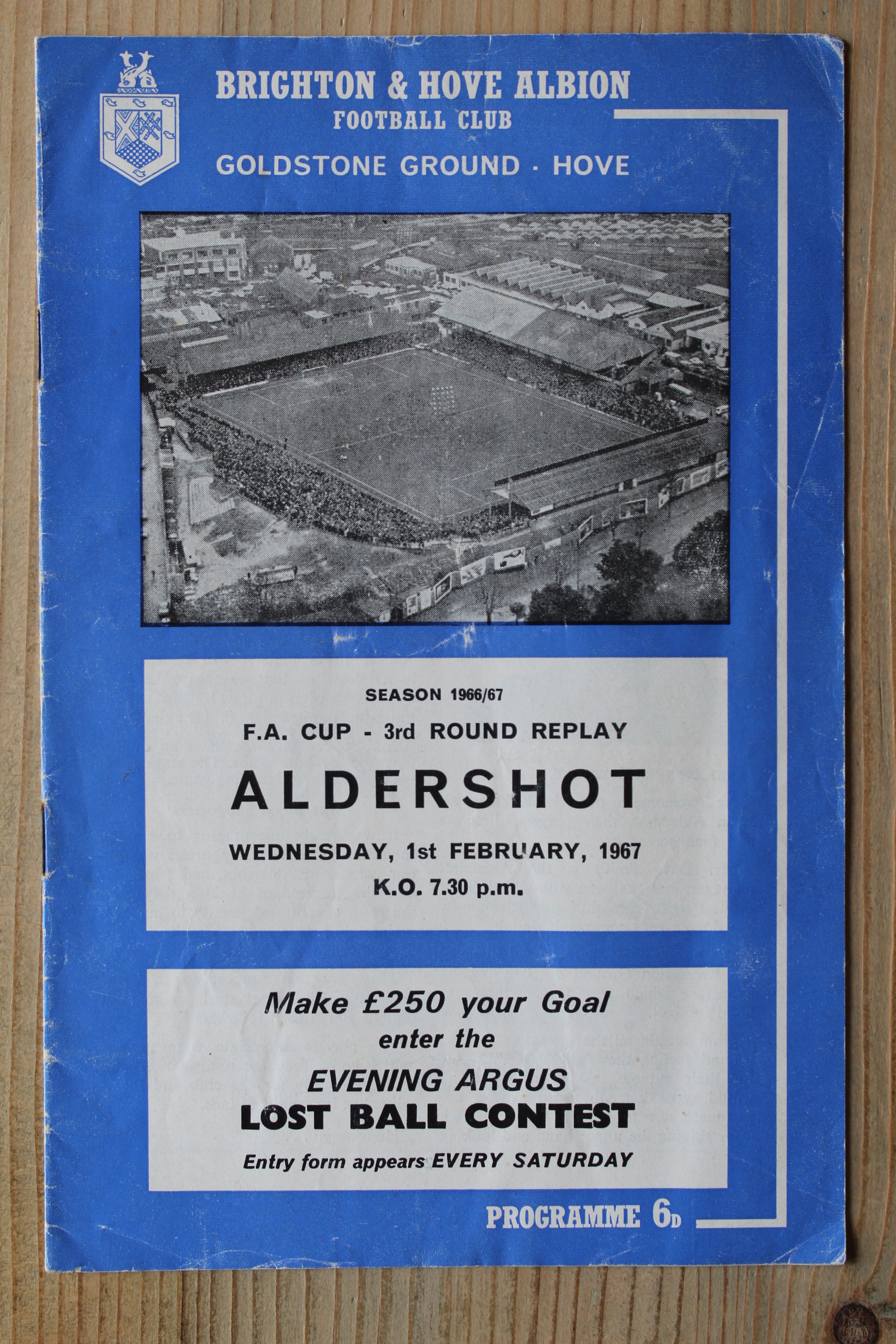 Brighton & Hove Albion FC v Aldershot F.C