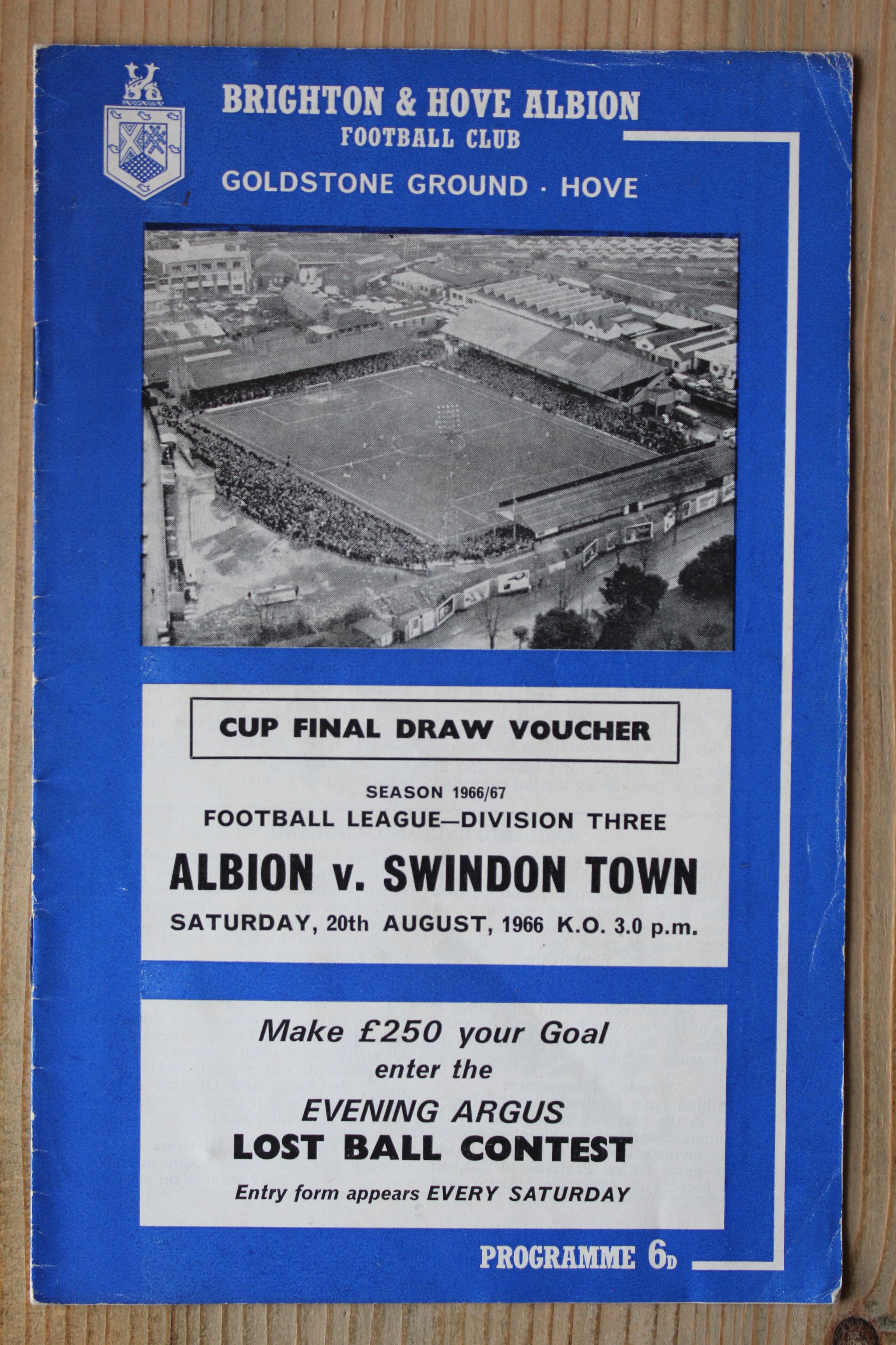 Brighton & Hove Albion FC v Swindon Town FC