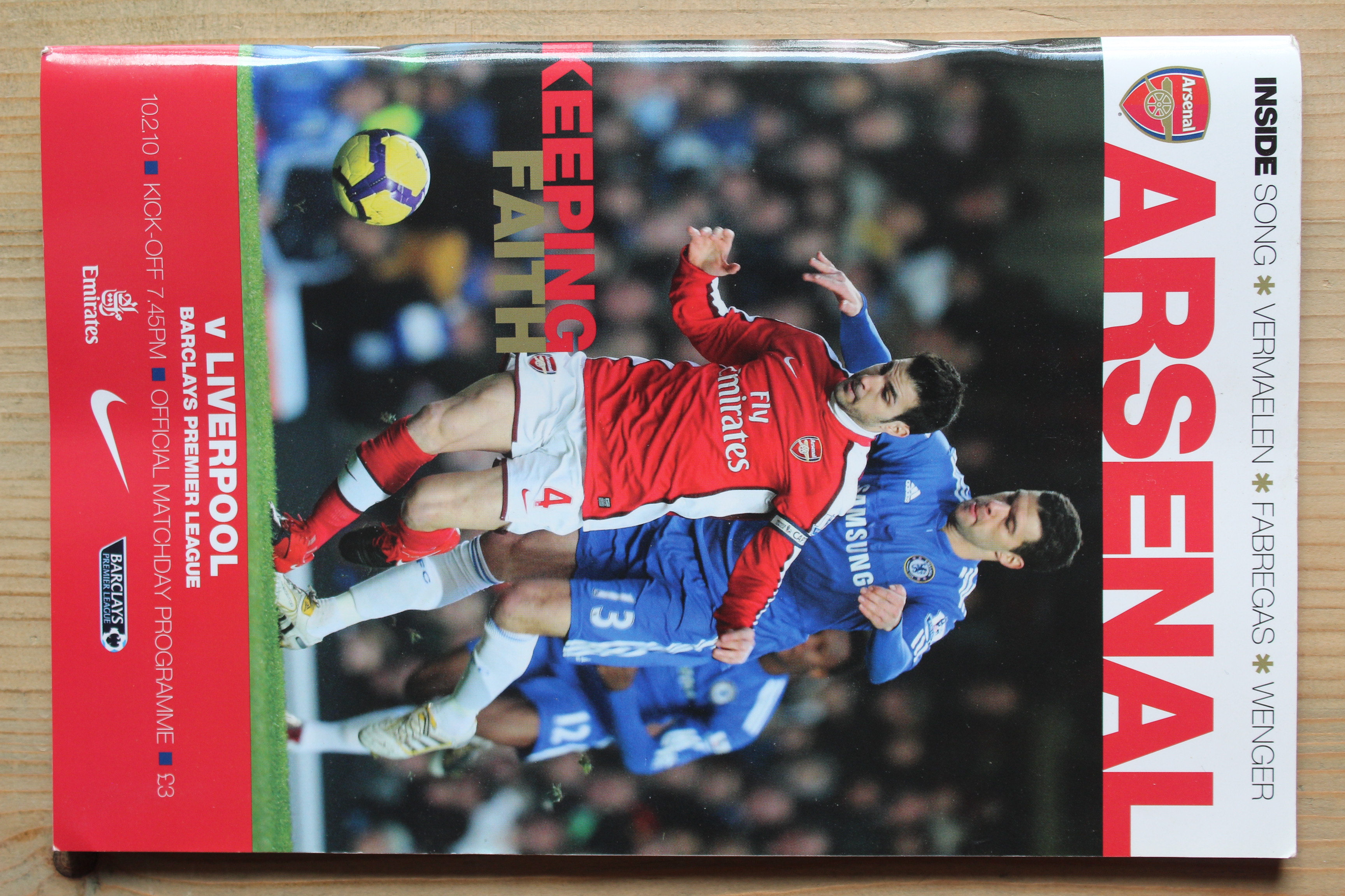 Arsenal FC v Liverpool FC