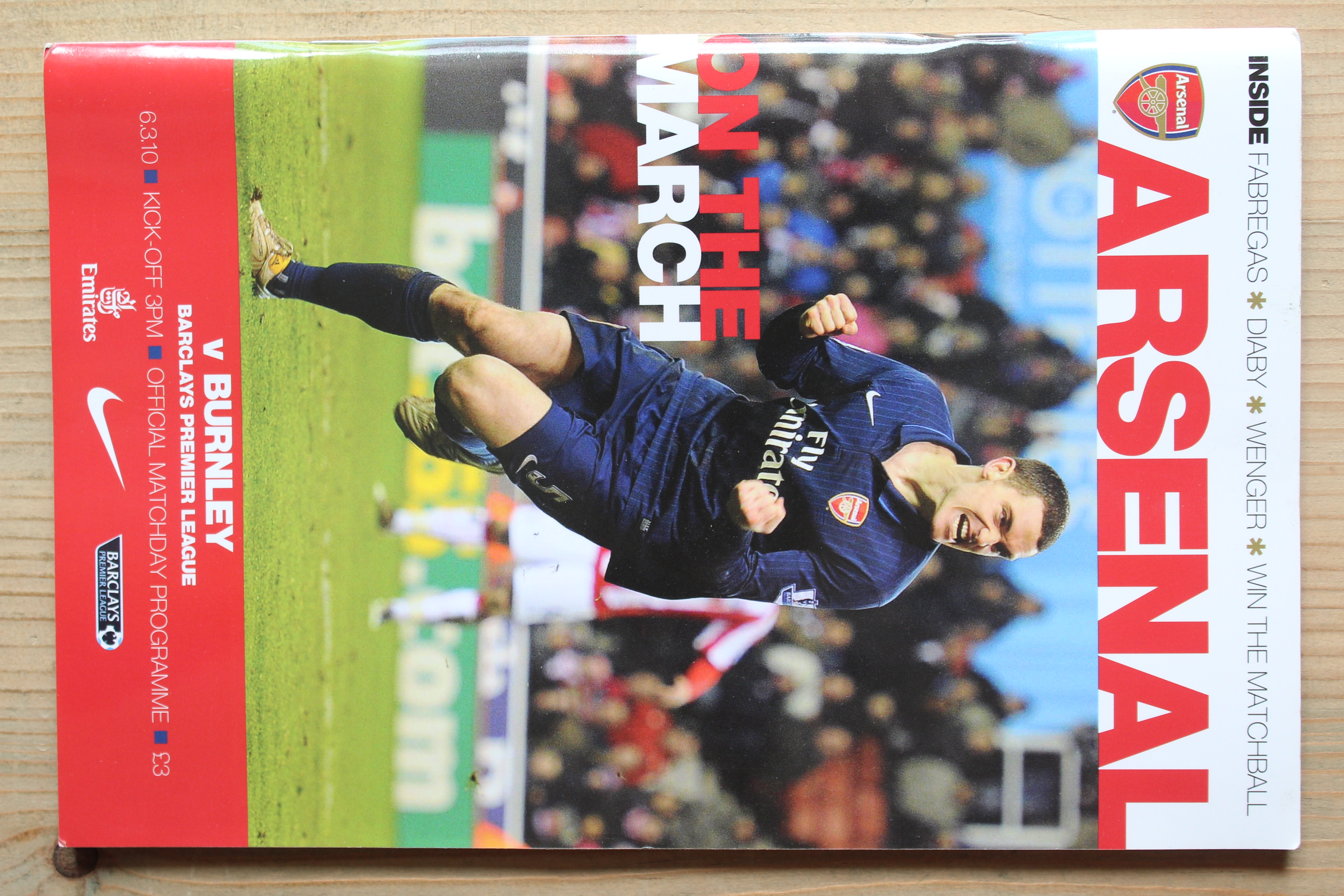 Arsenal FC v Burnley FC