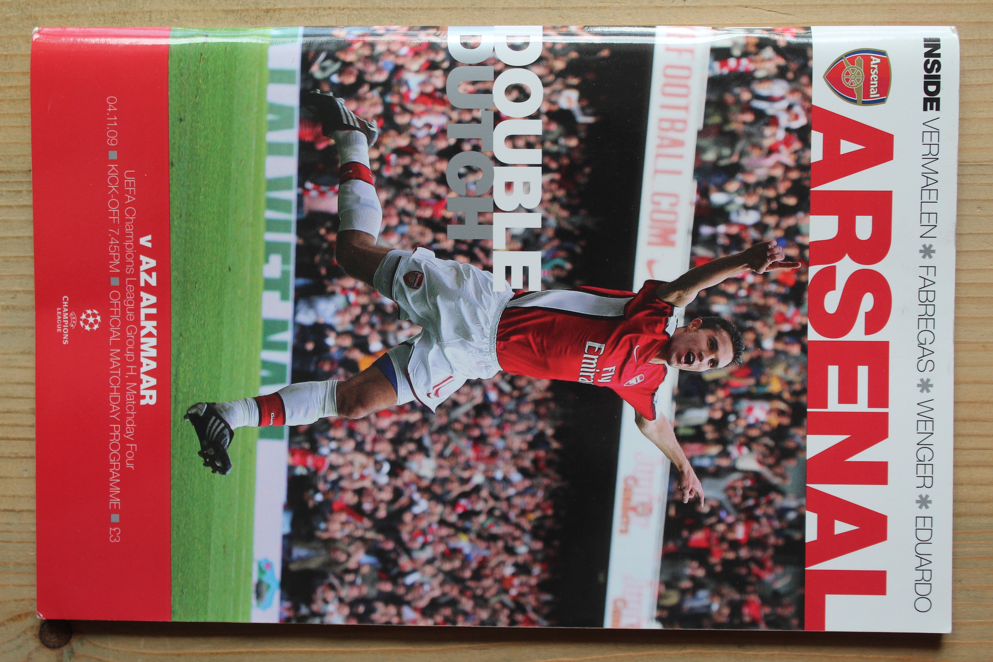 Arsenal FC v AZ 67 Alkmaar