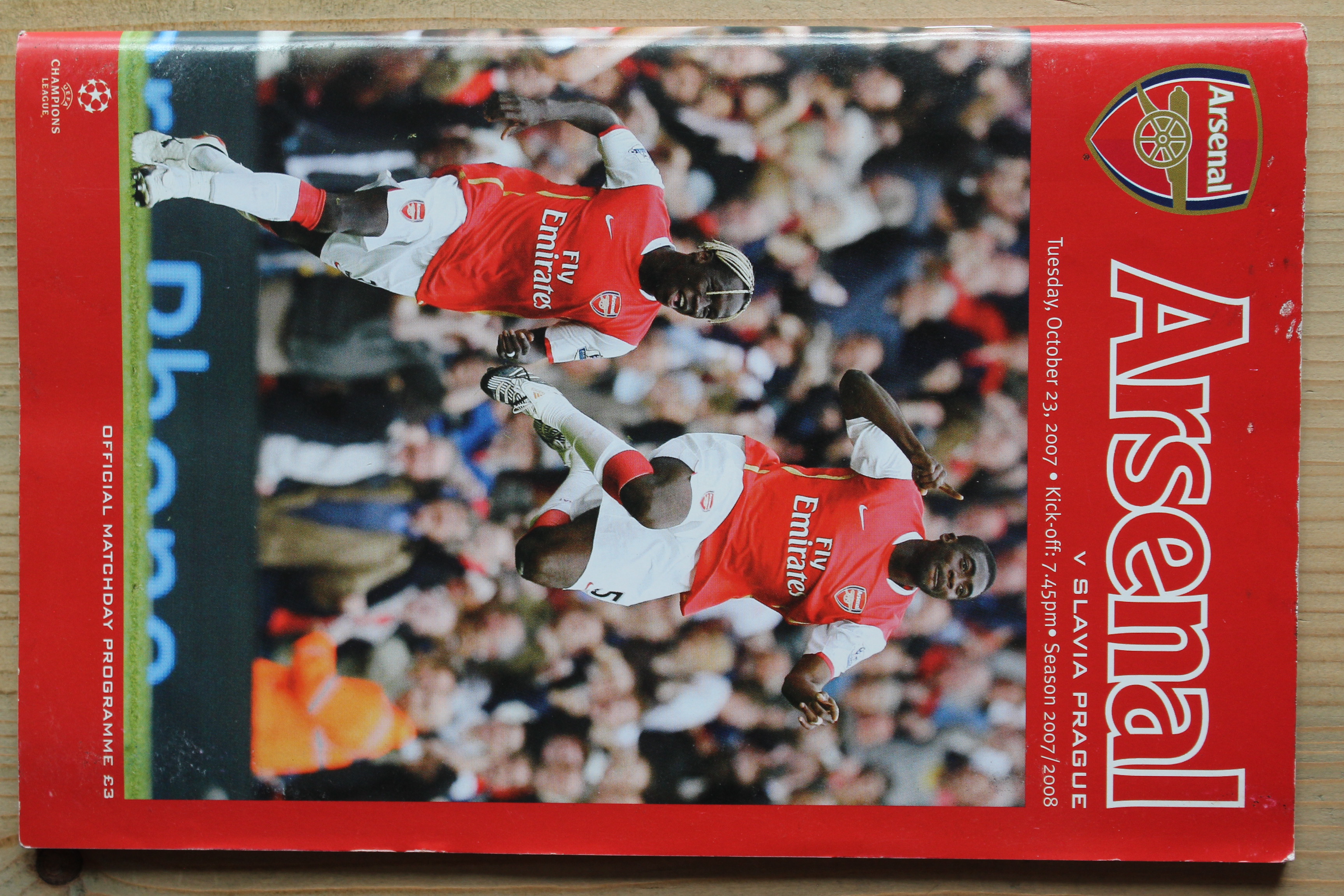 Arsenal FC v Slavia Prague