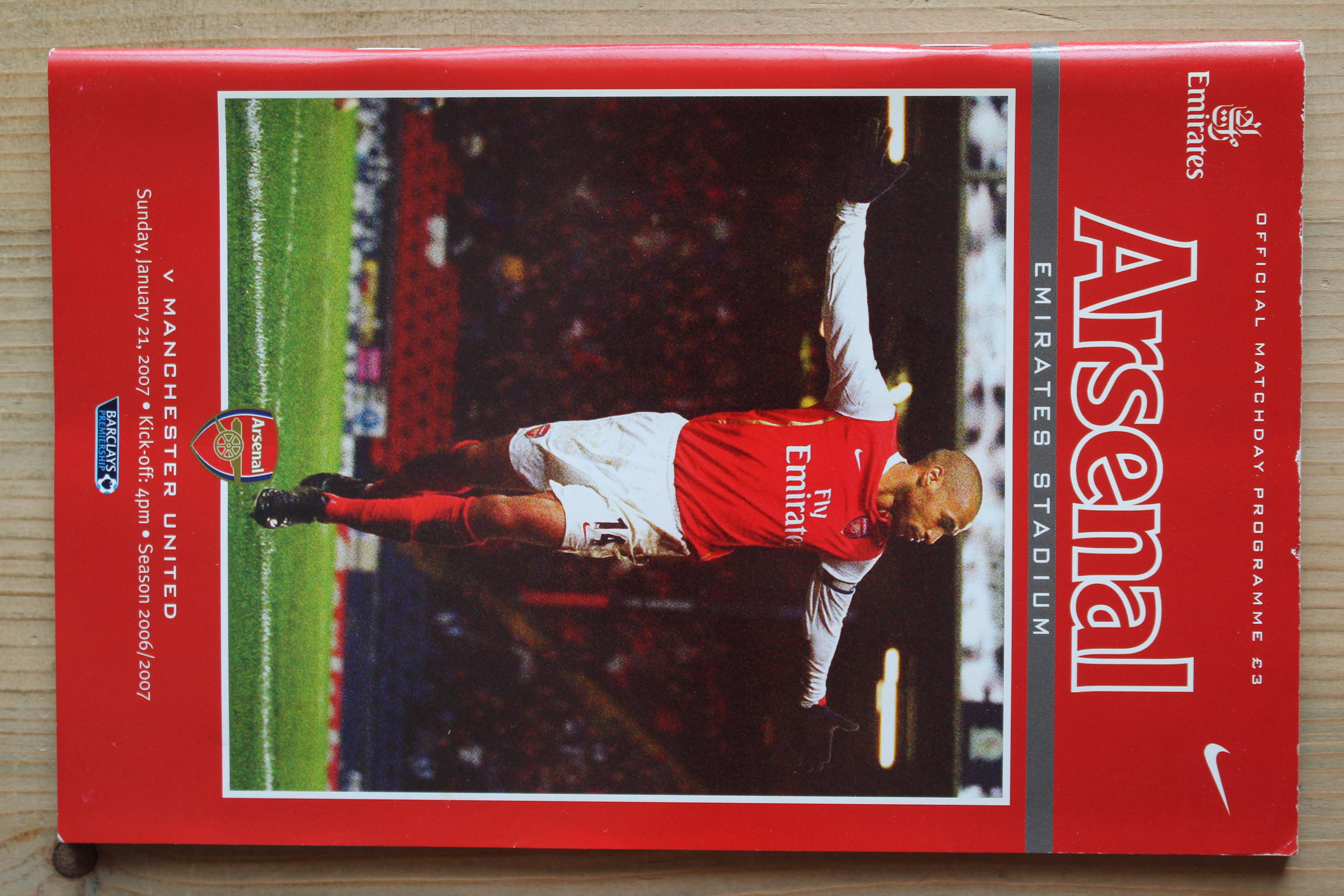 Arsenal FC v Manchester United FC