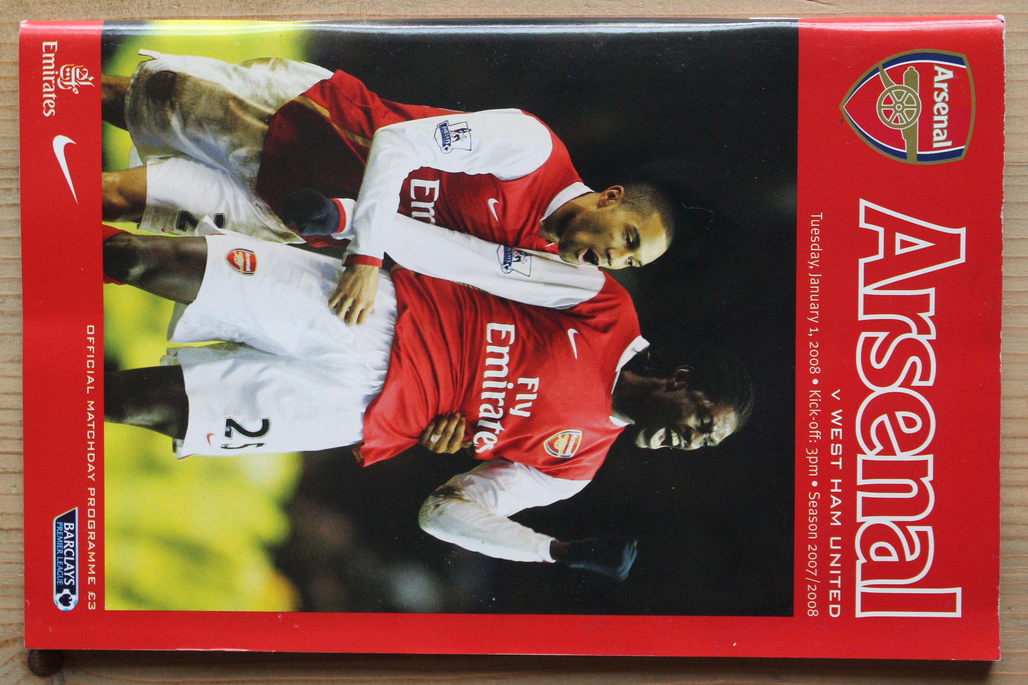 Arsenal FC v West Ham United FC