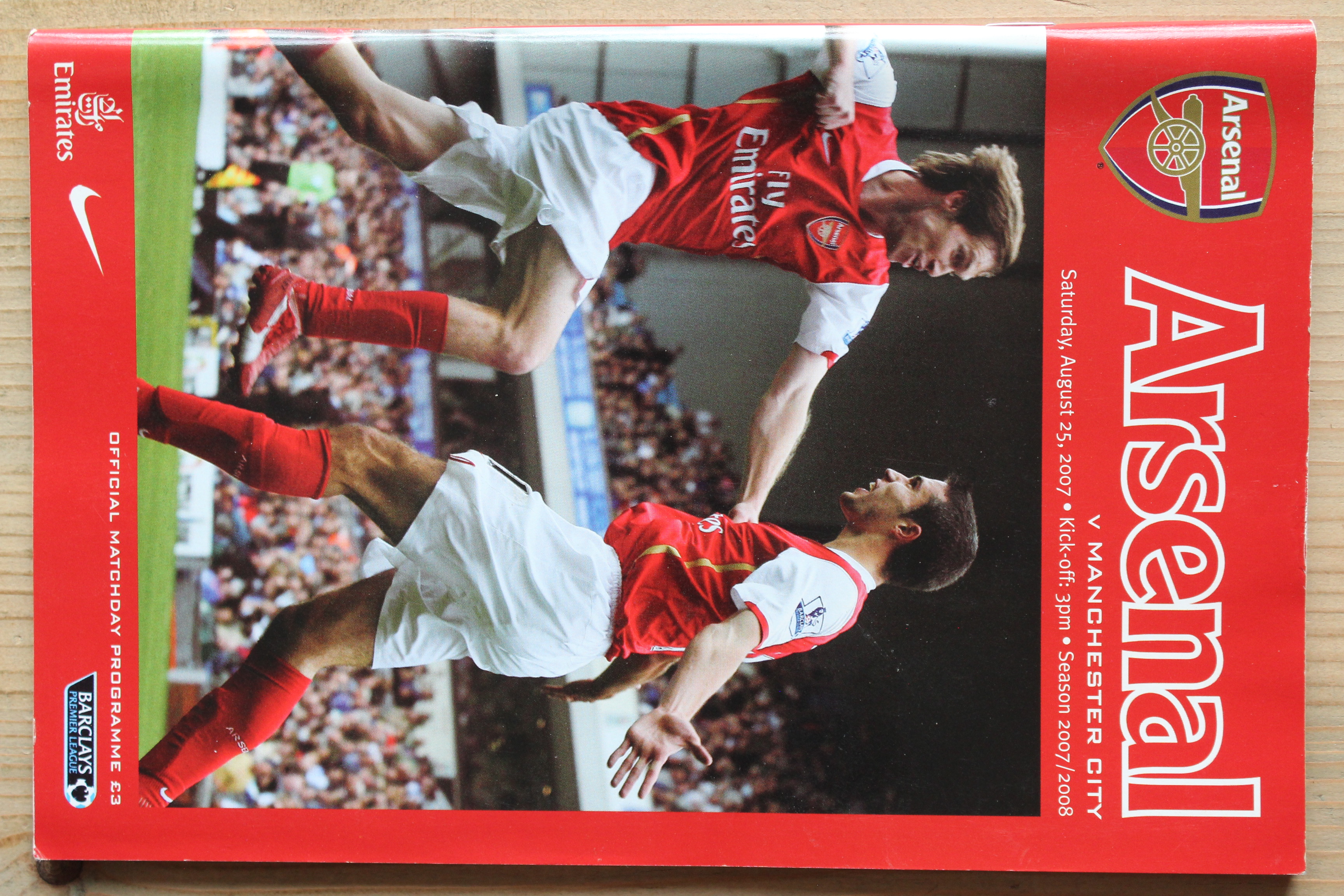 Arsenal FC v Manchester City FC