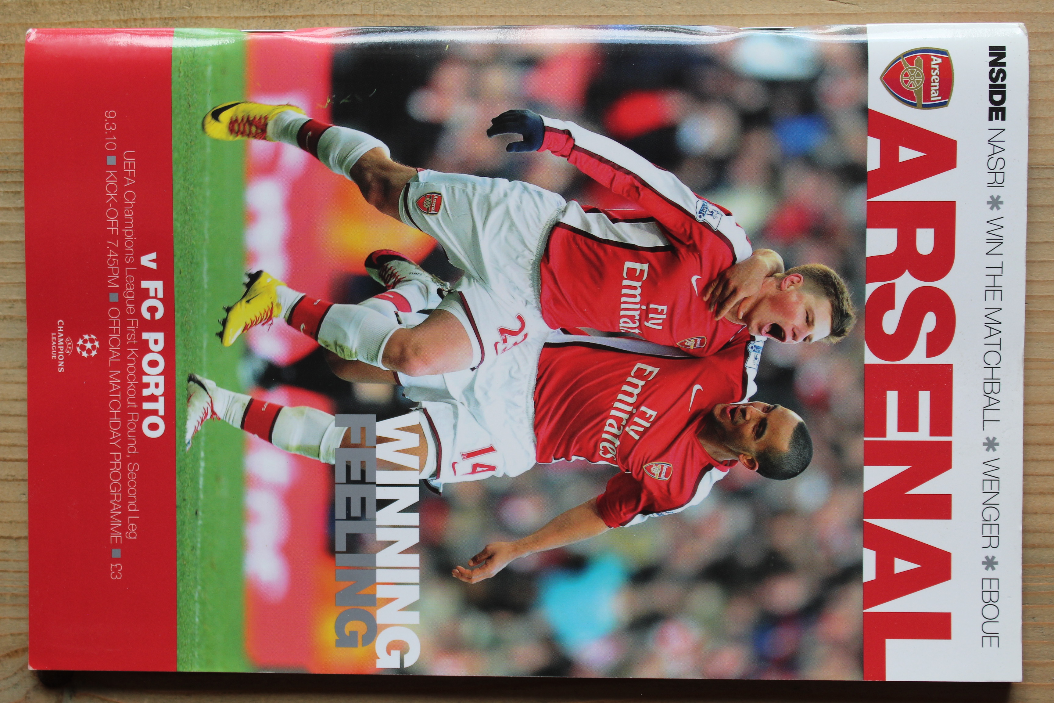 Arsenal FC v FC Porto