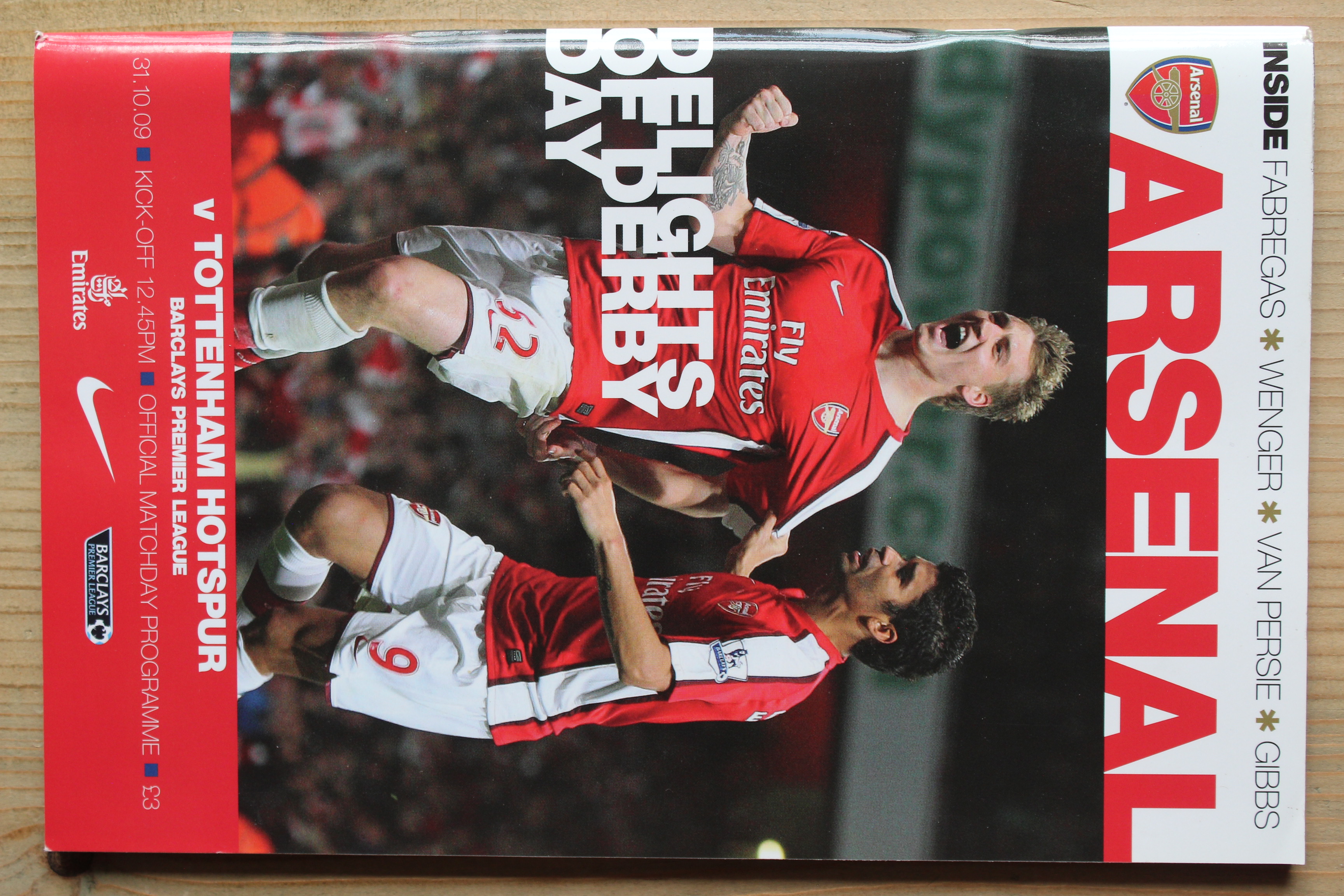 Arsenal FC v Tottenham Hotspur FC