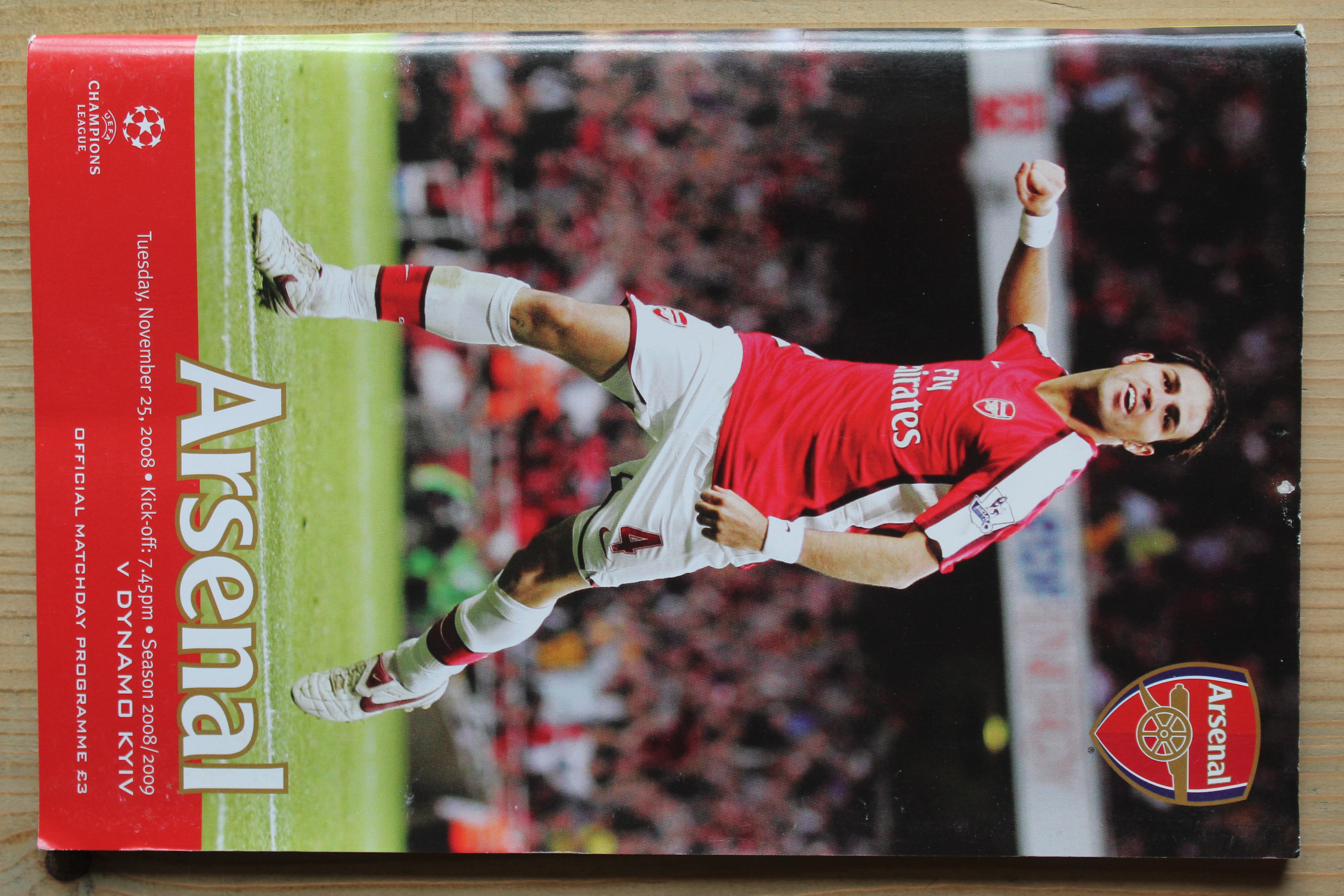 Arsenal FC v Dynamo Kiev