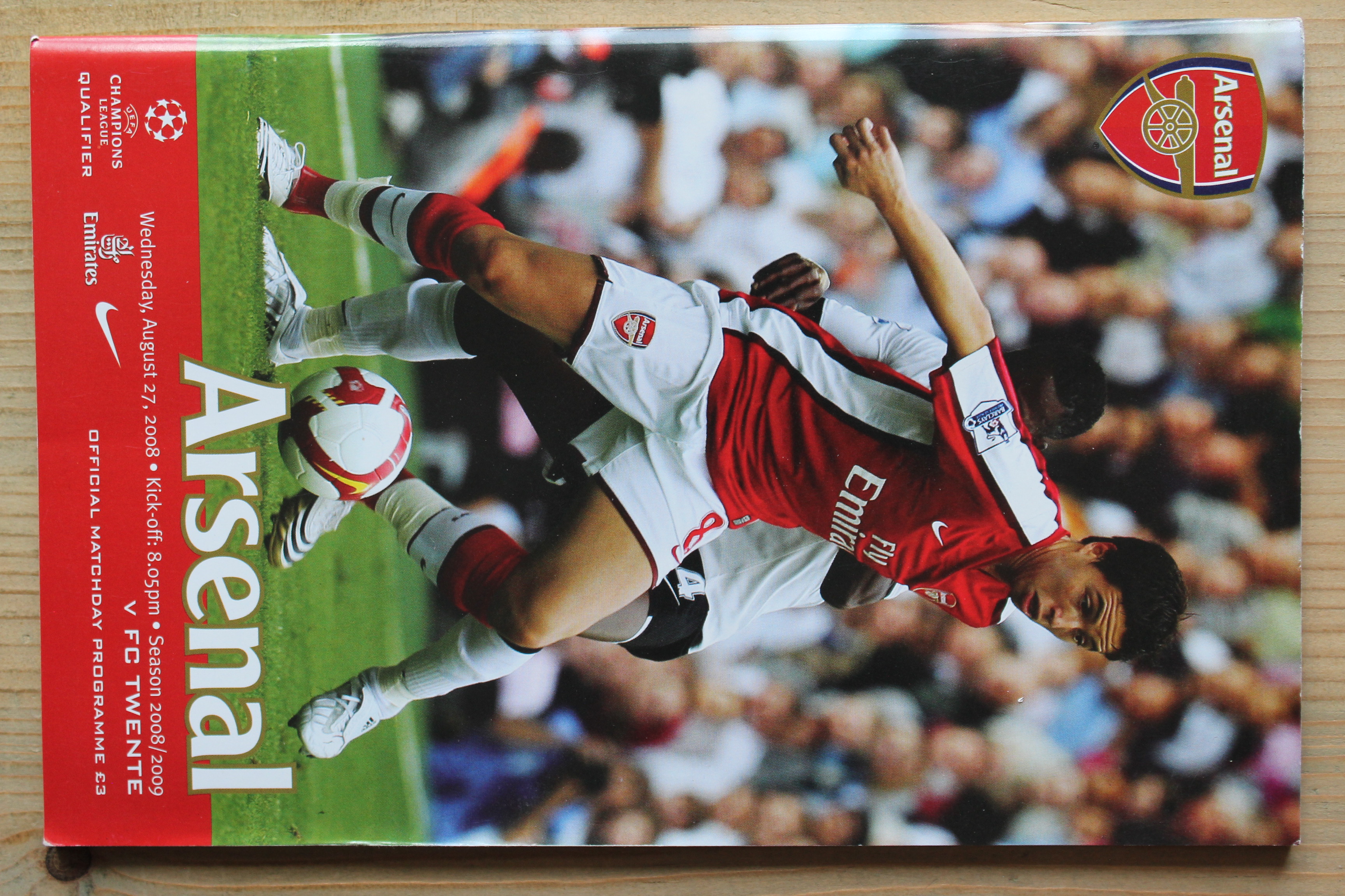 Arsenal FC v FC Twente