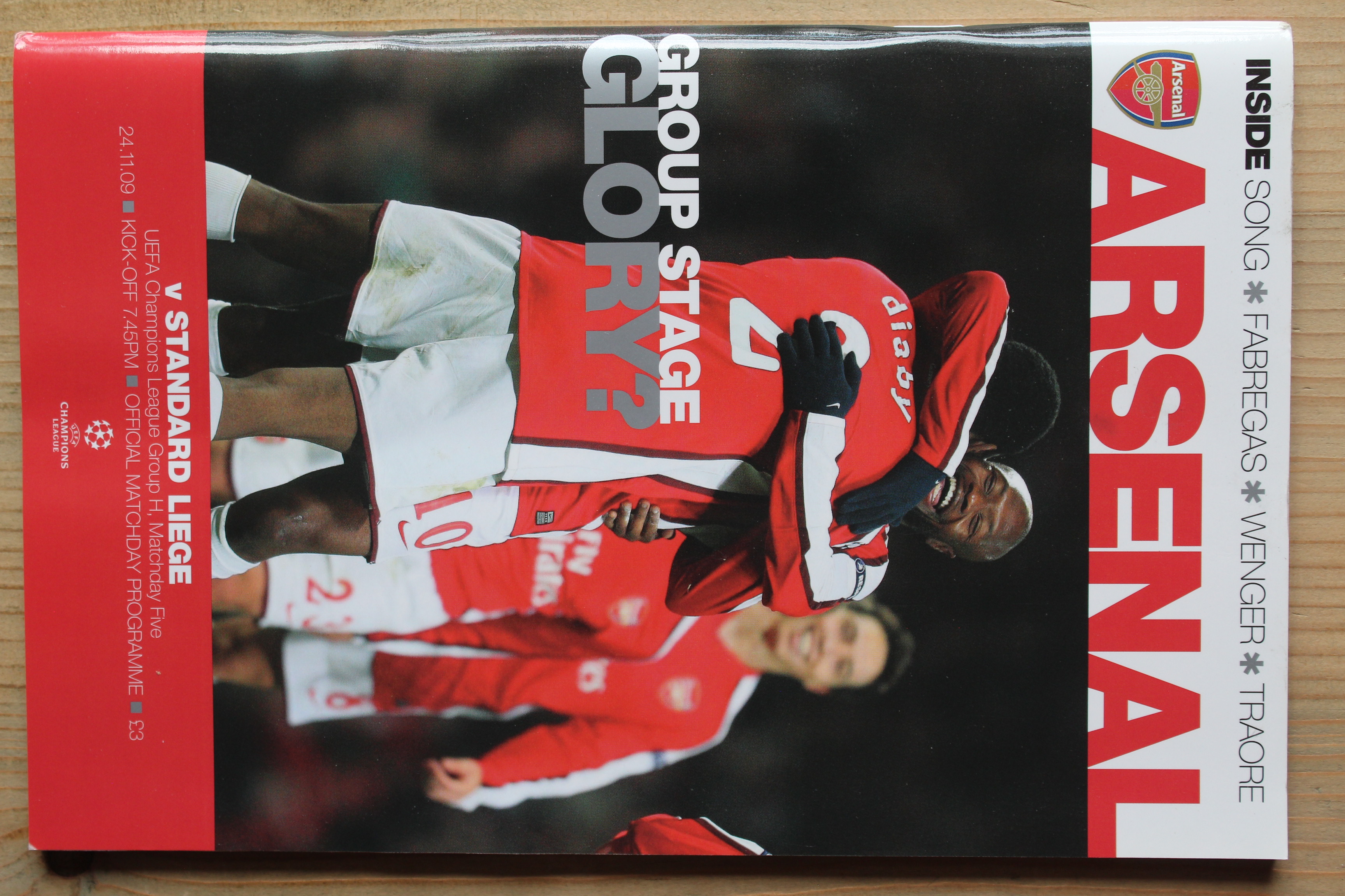 Arsenal FC v Standard Liege