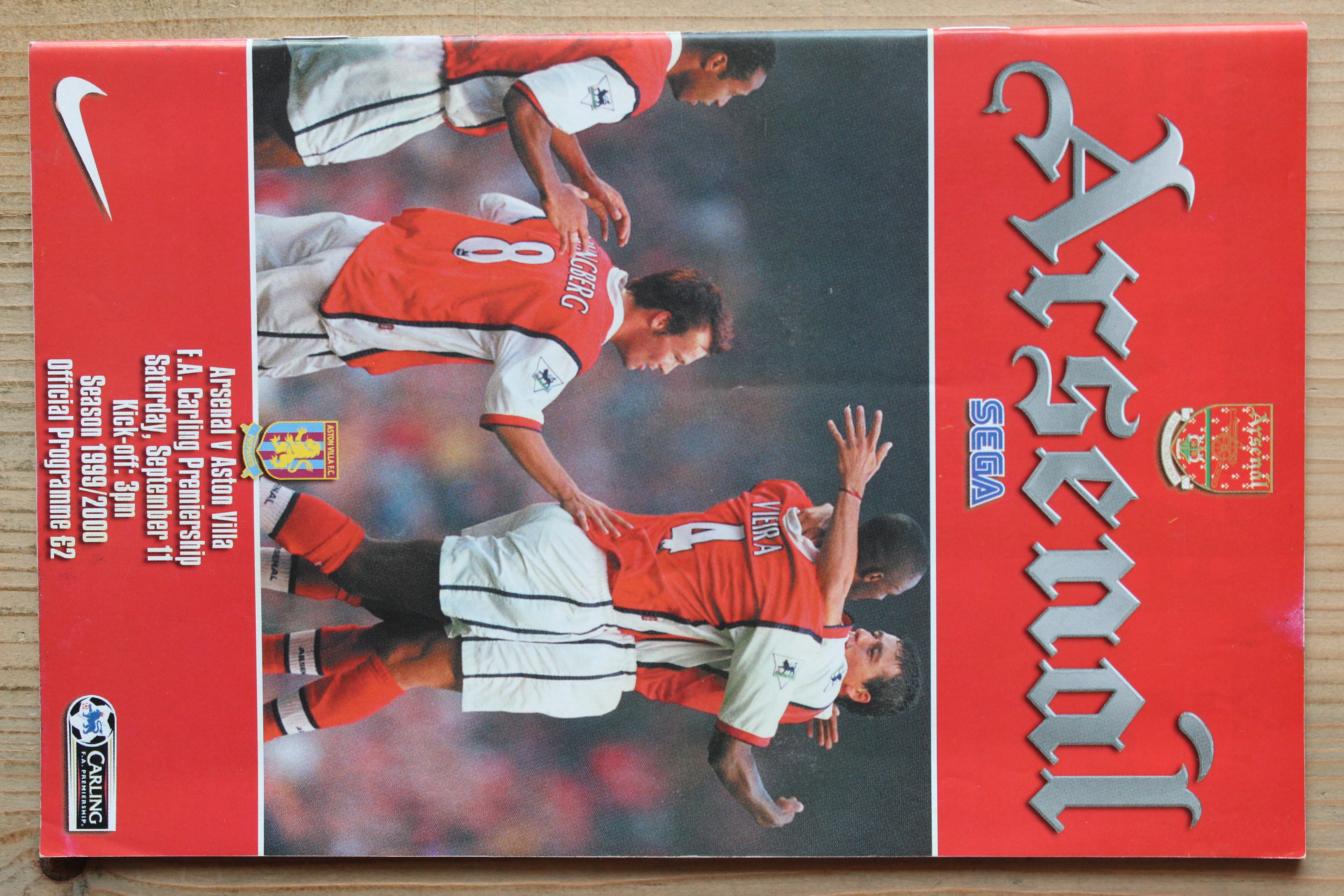 Arsenal FC v Aston Villa FC