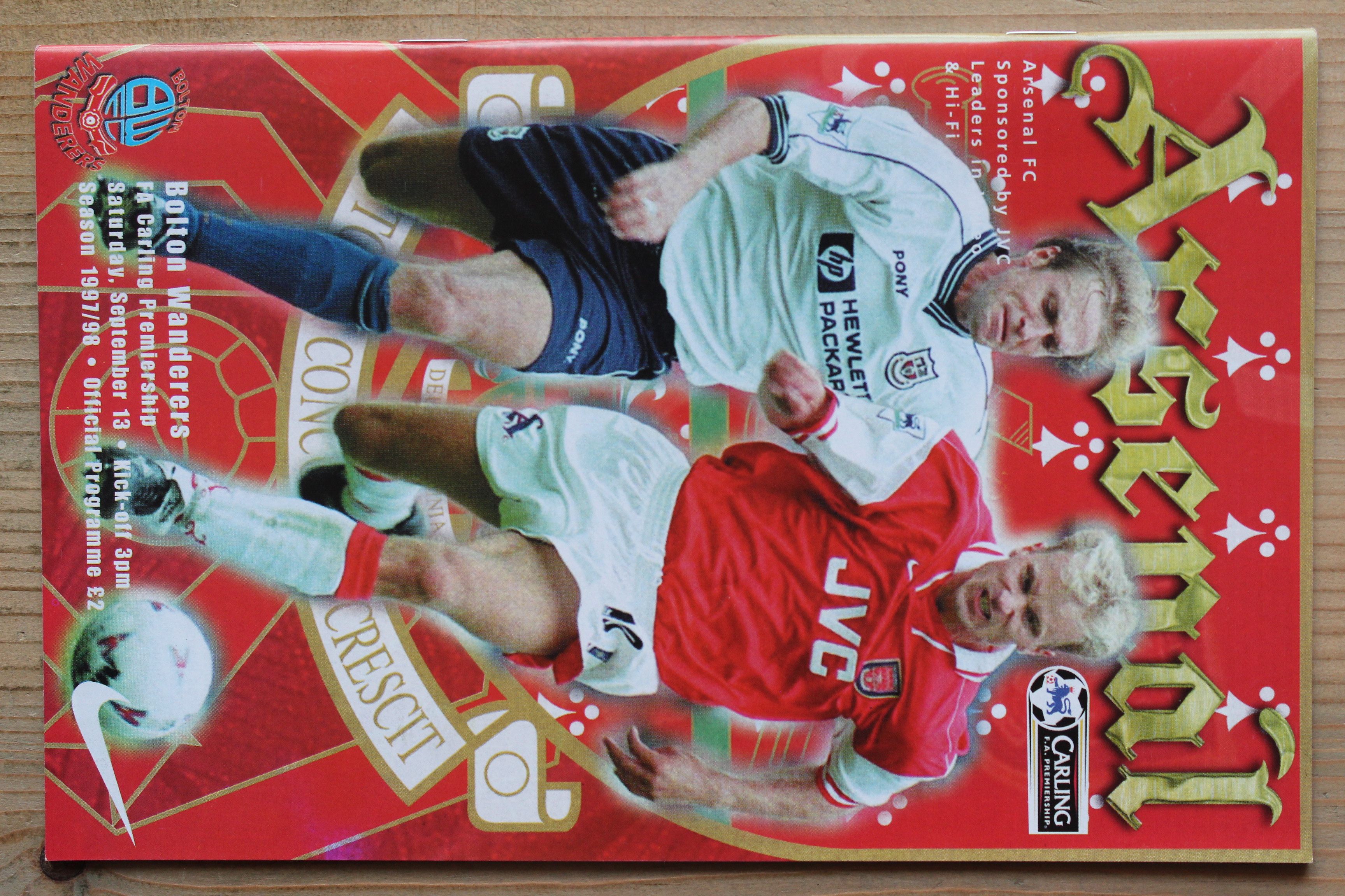 Arsenal FC v Bolton Wanderers FC