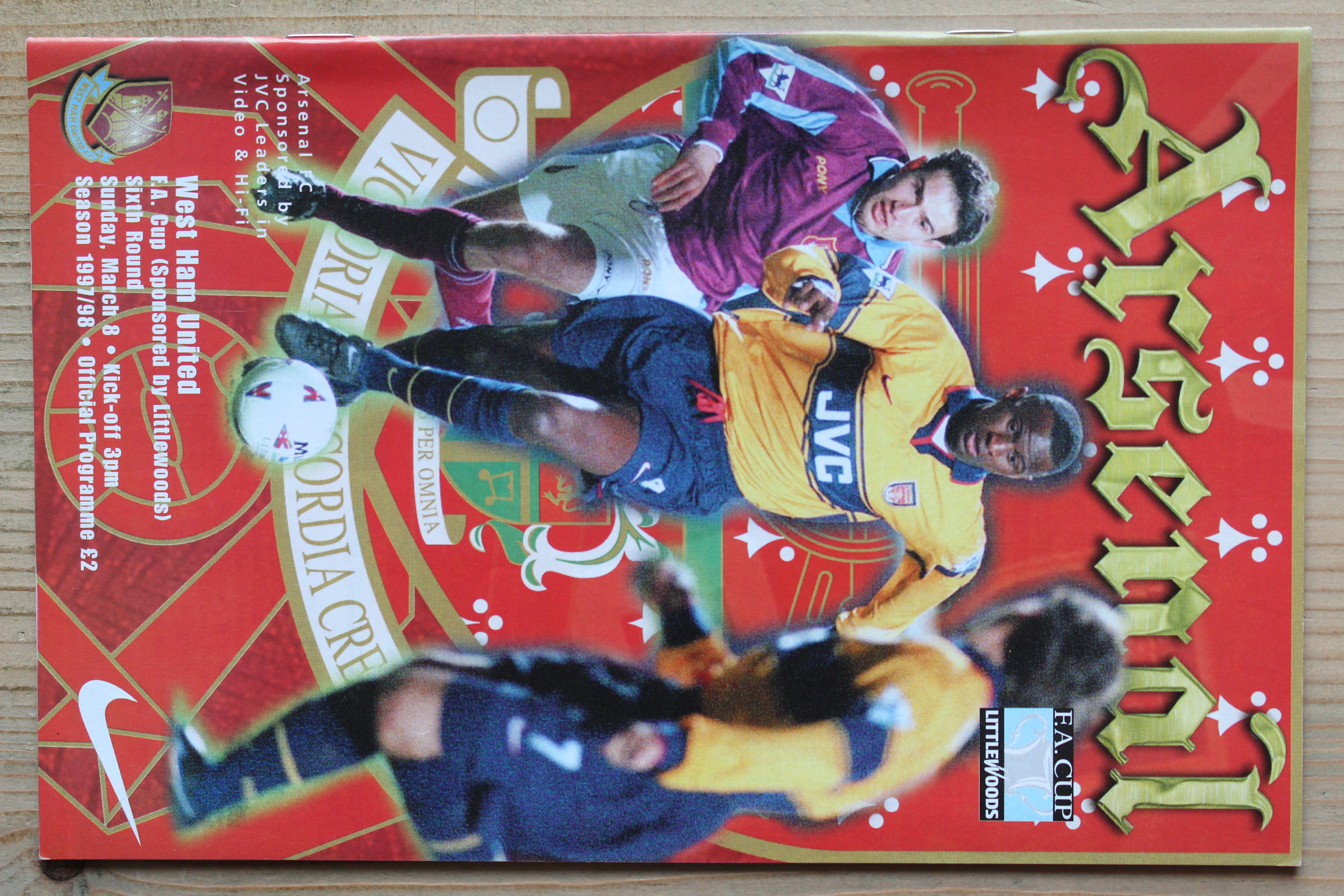 Arsenal FC v West Ham United FC
