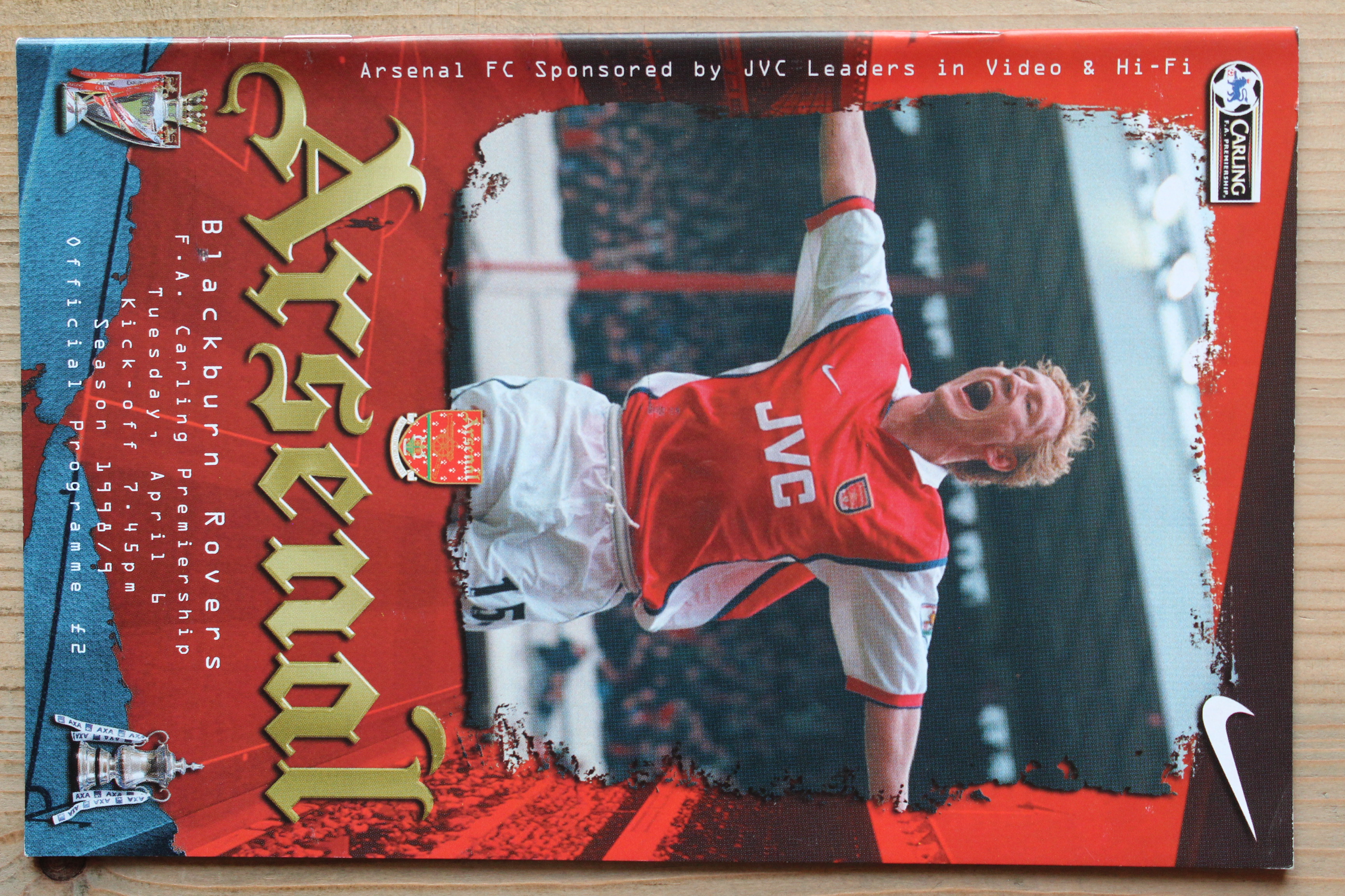 Arsenal FC v Blackburn Rovers FC