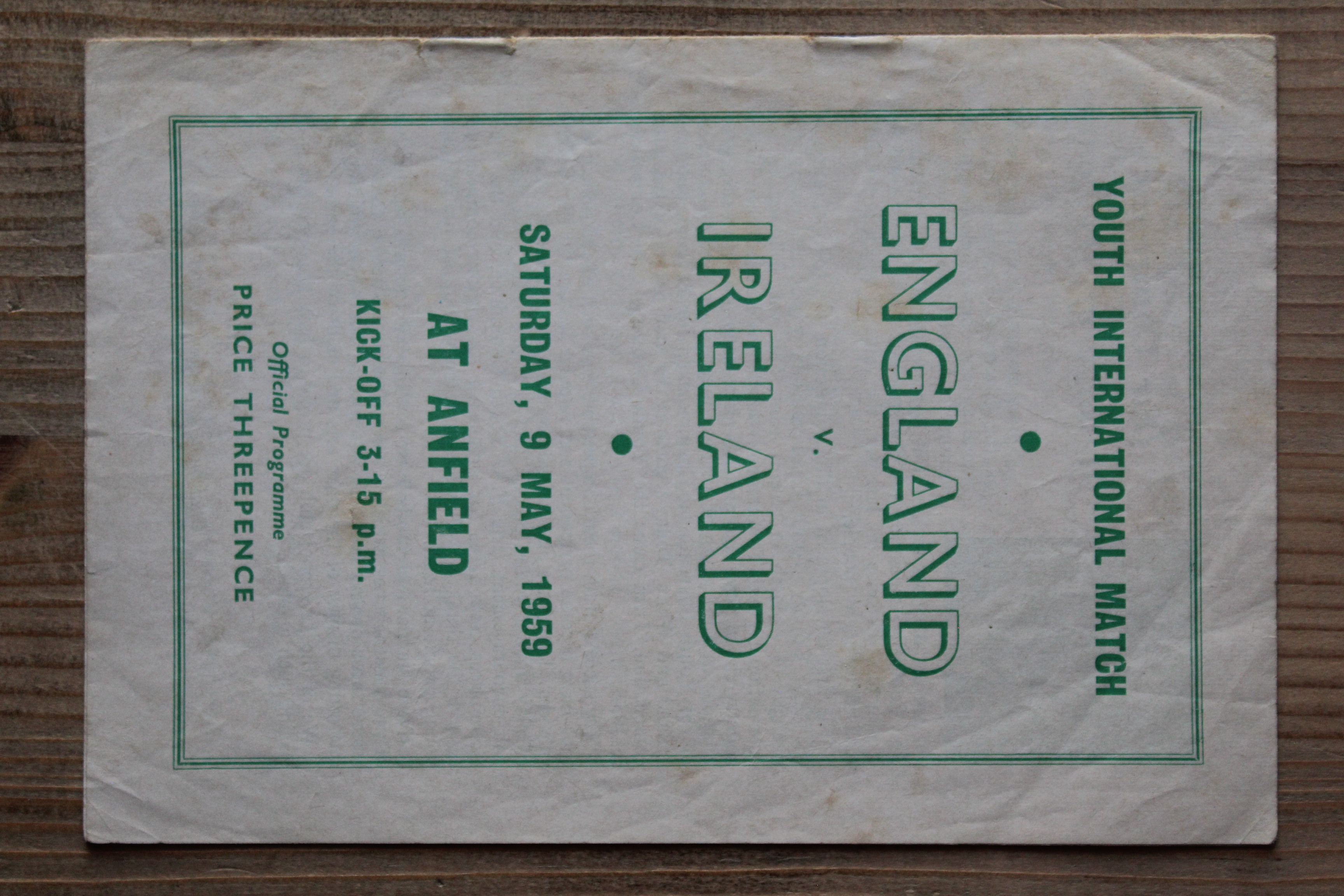 England v Ireland
