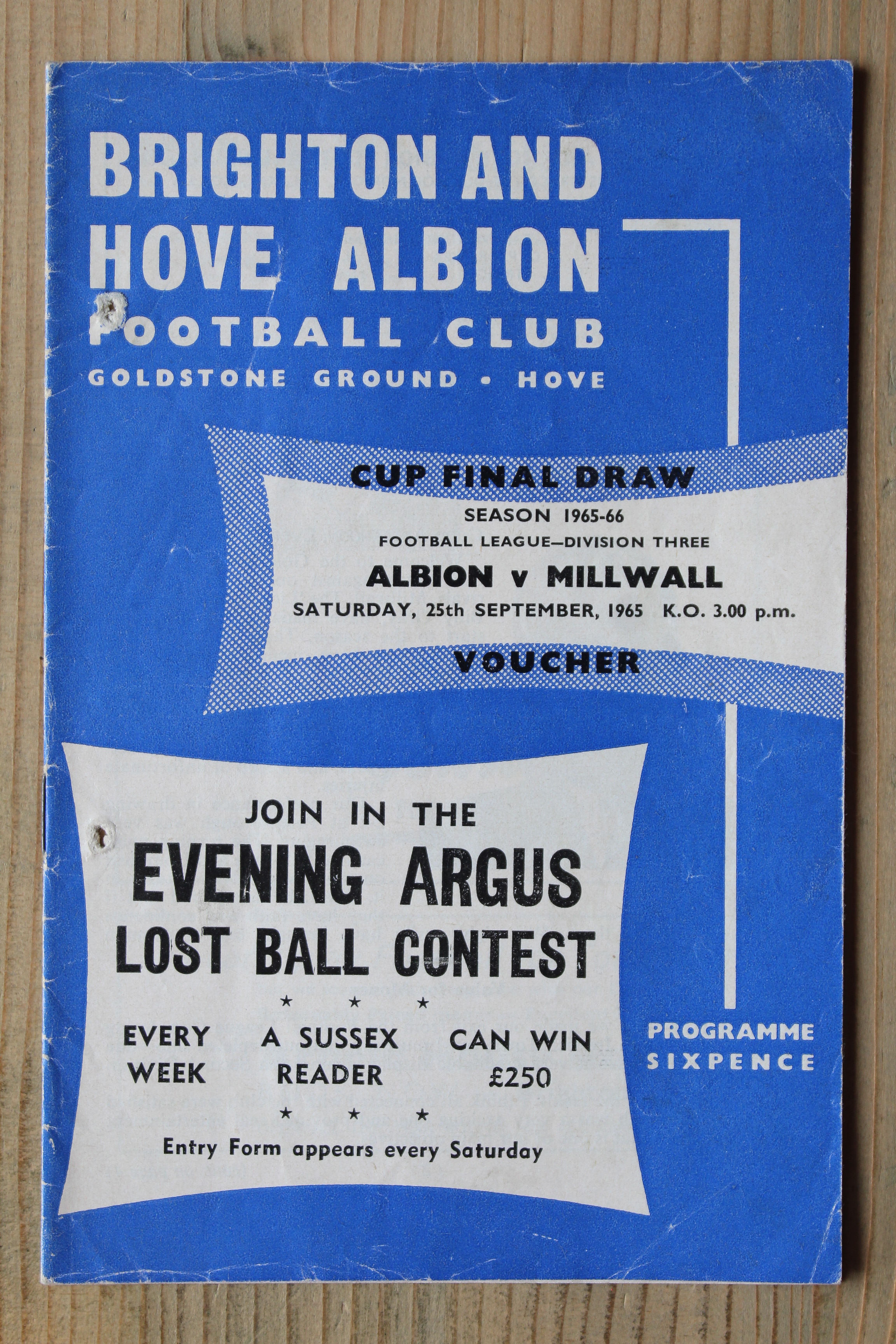 Brighton & Hove Albion FC v Millwall FC