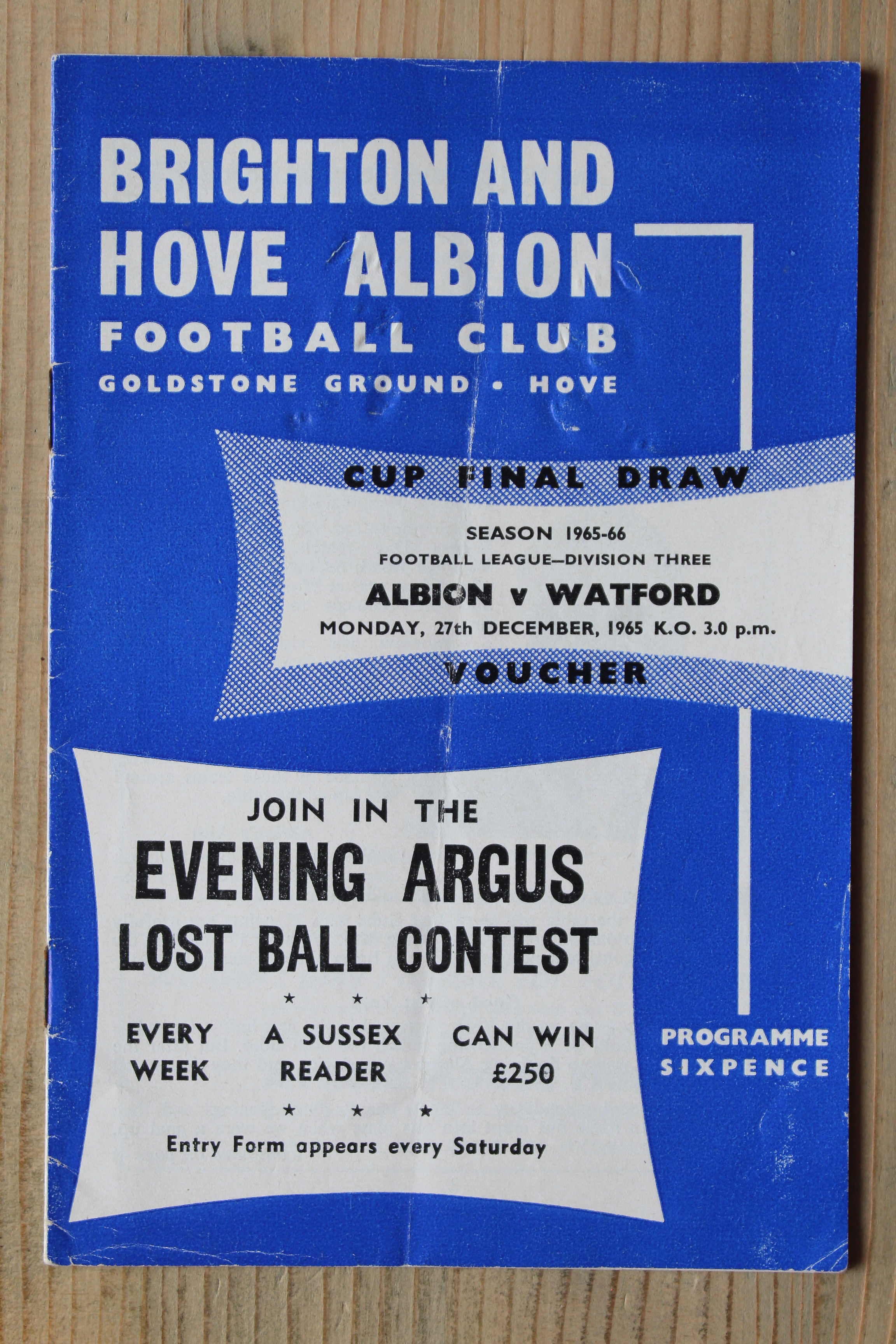 Brighton & Hove Albion FC v Watford FC