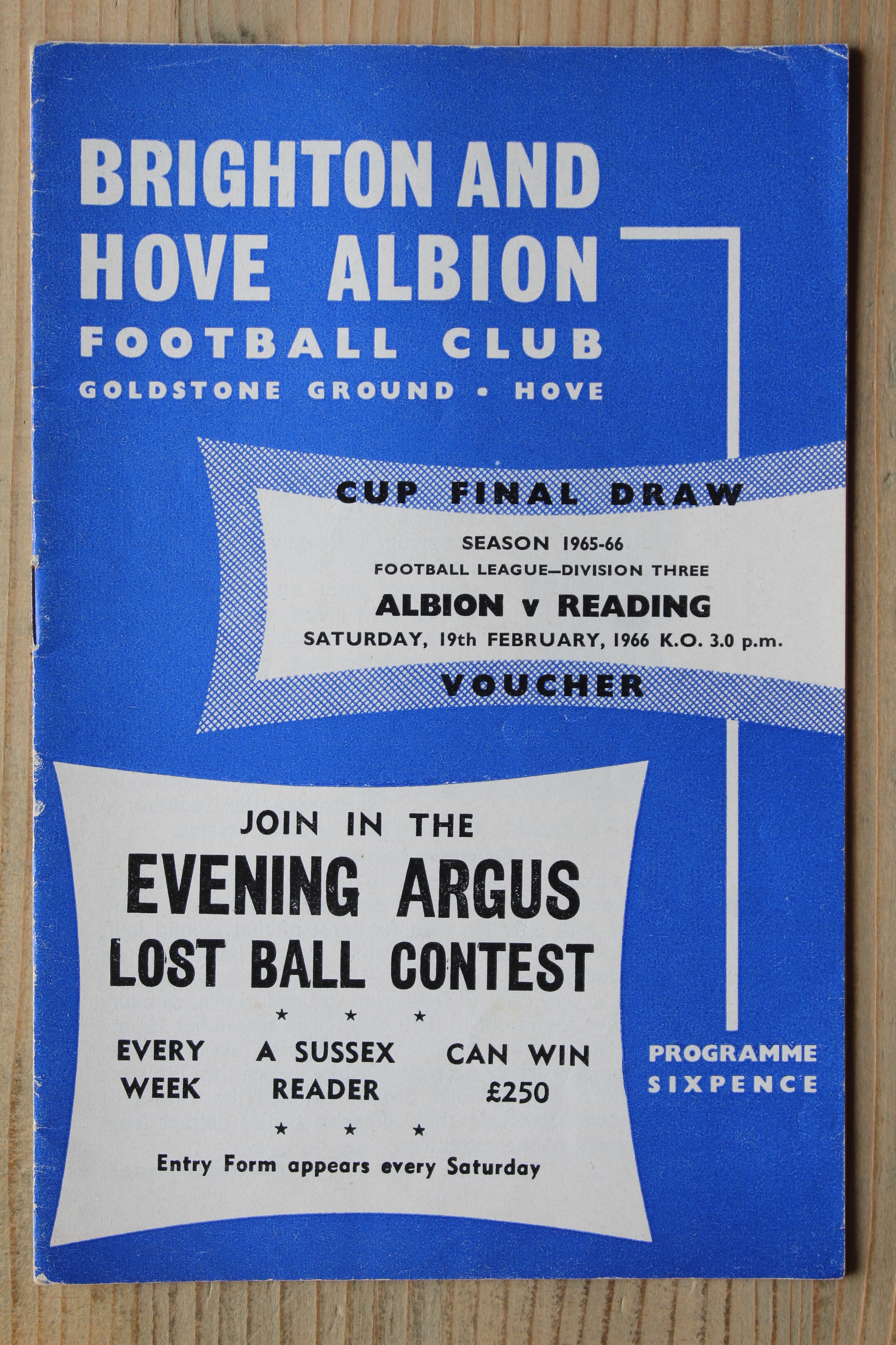 Brighton & Hove Albion FC v Reading FC
